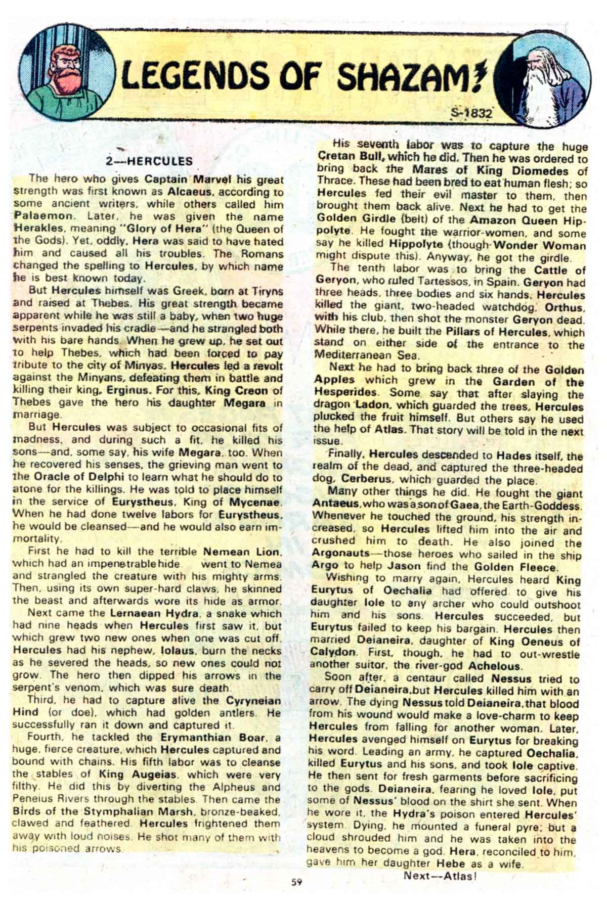 Read online Shazam! (1973) comic -  Issue #15 - 59