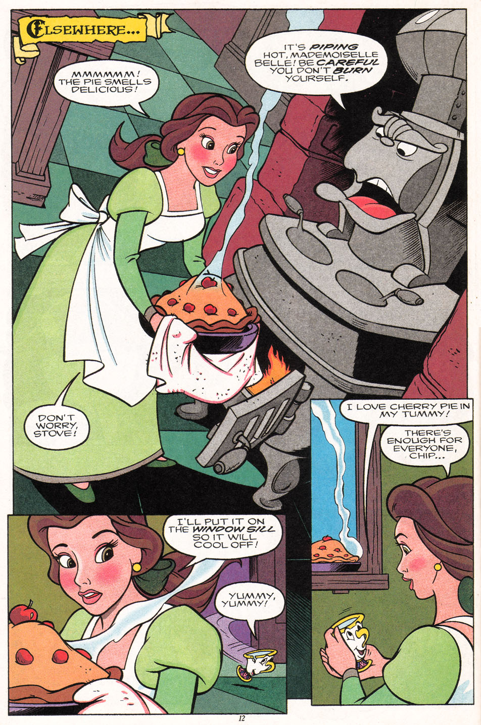 Read online Disney's Beauty and the Beast comic -  Issue #13 - 14