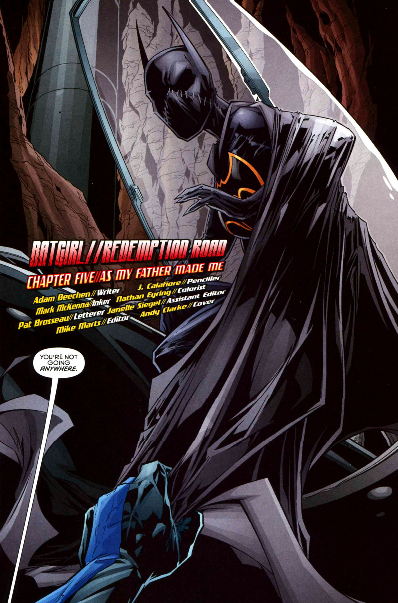 Read online Batgirl (2008) comic -  Issue #5 - 2