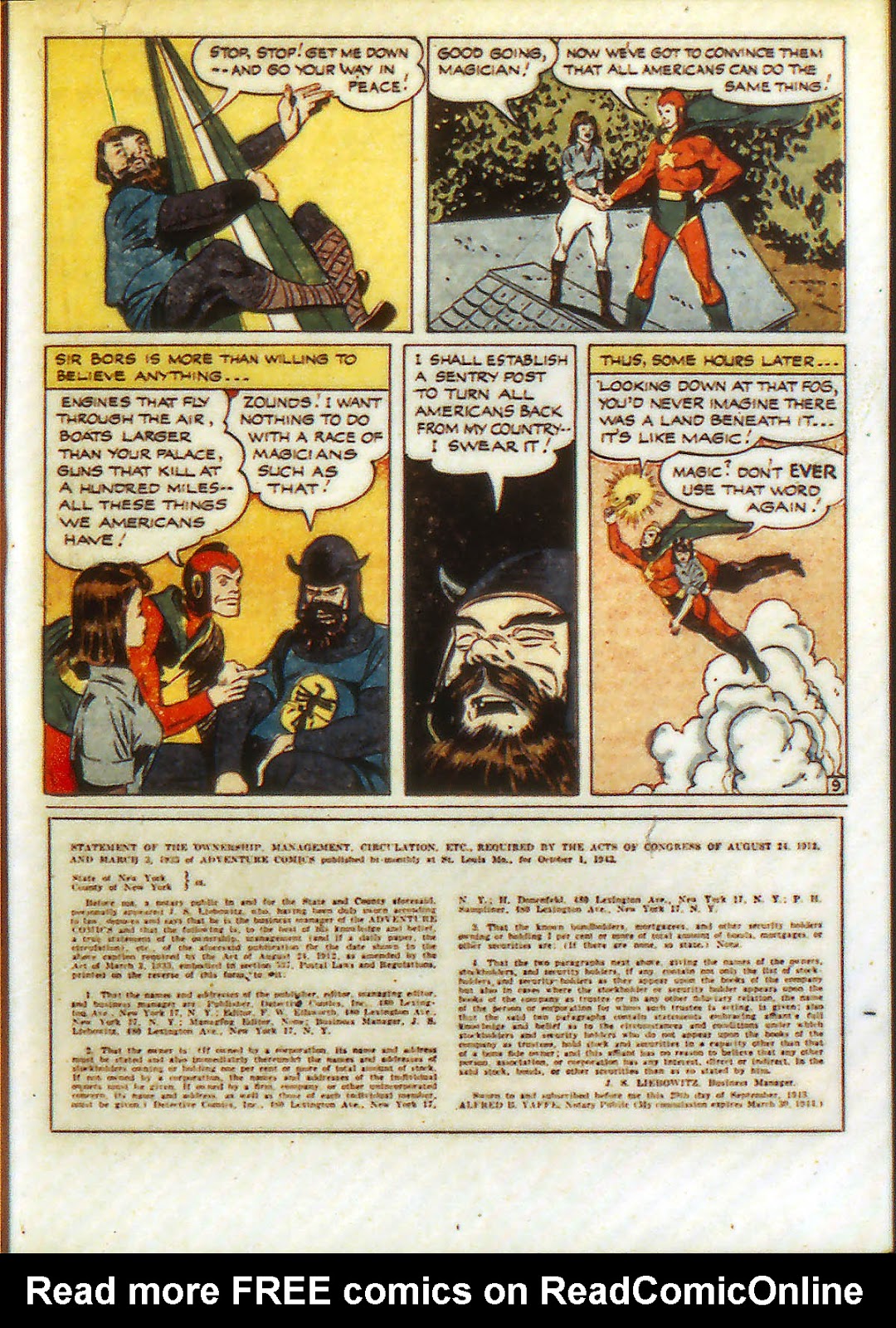 Adventure Comics (1938) issue 90 - Page 37
