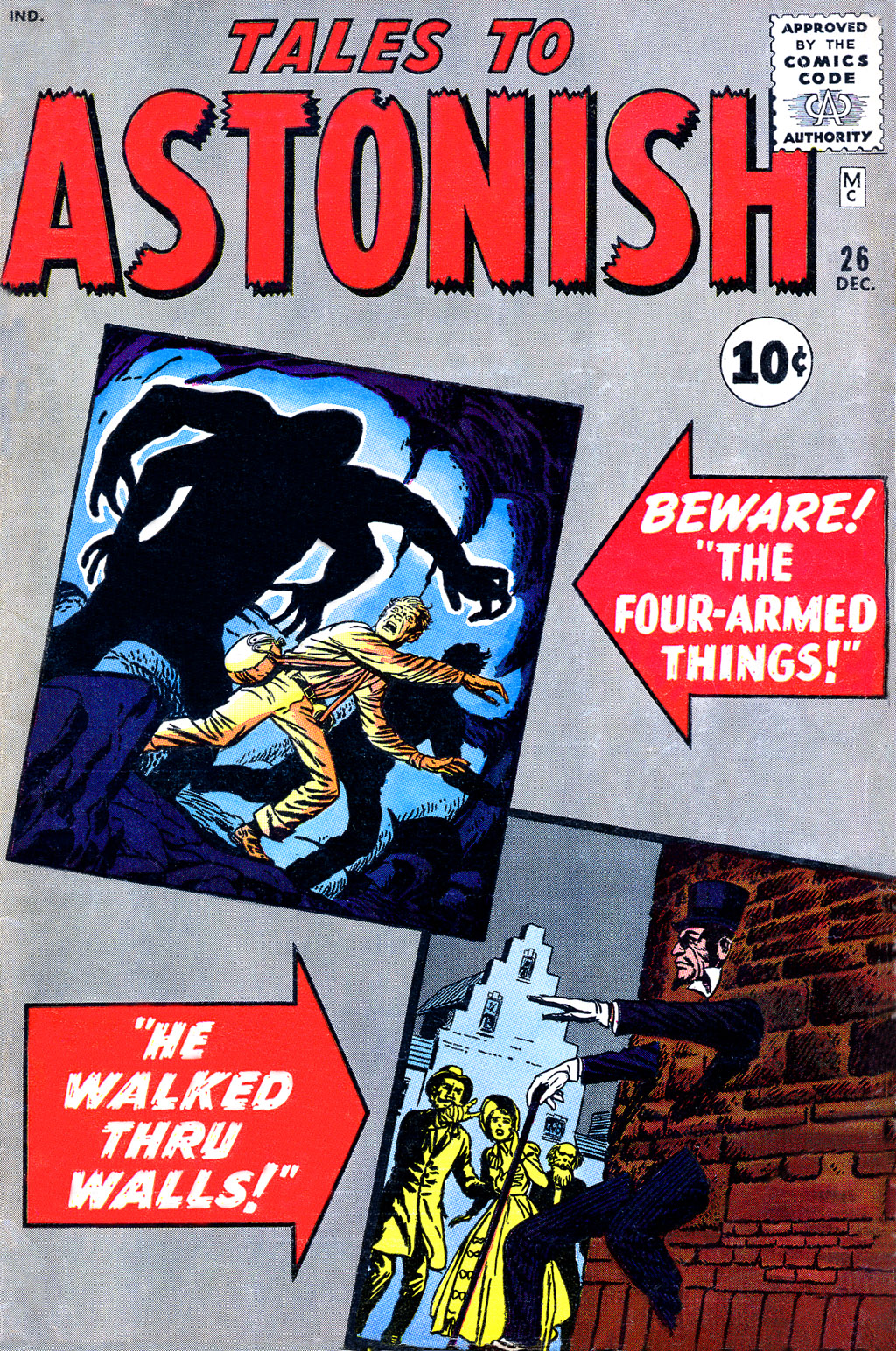 Read online Tales to Astonish (1959) comic -  Issue #26 - 1
