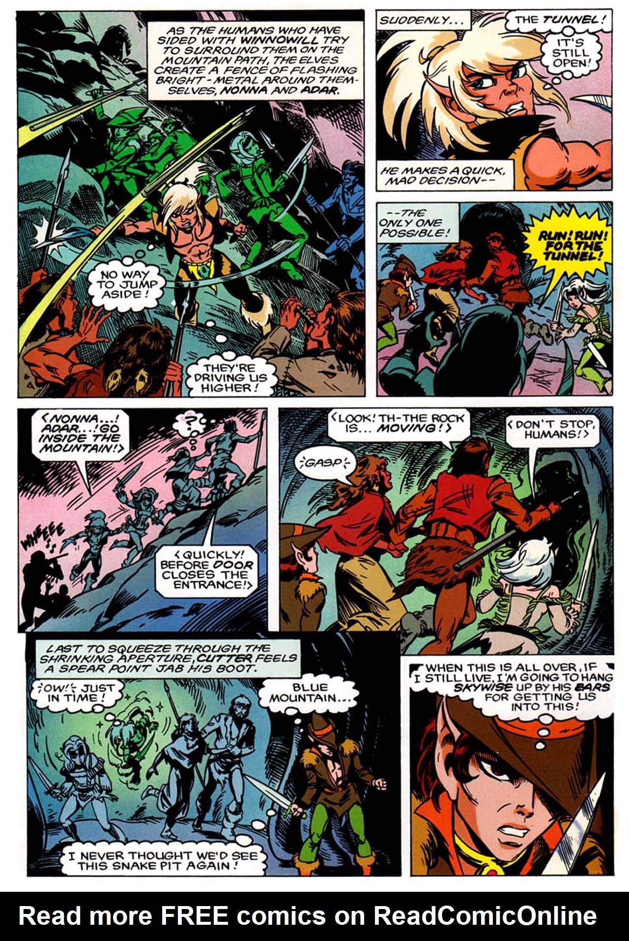 Read online ElfQuest: Siege at Blue Mountain comic -  Issue #4 - 26