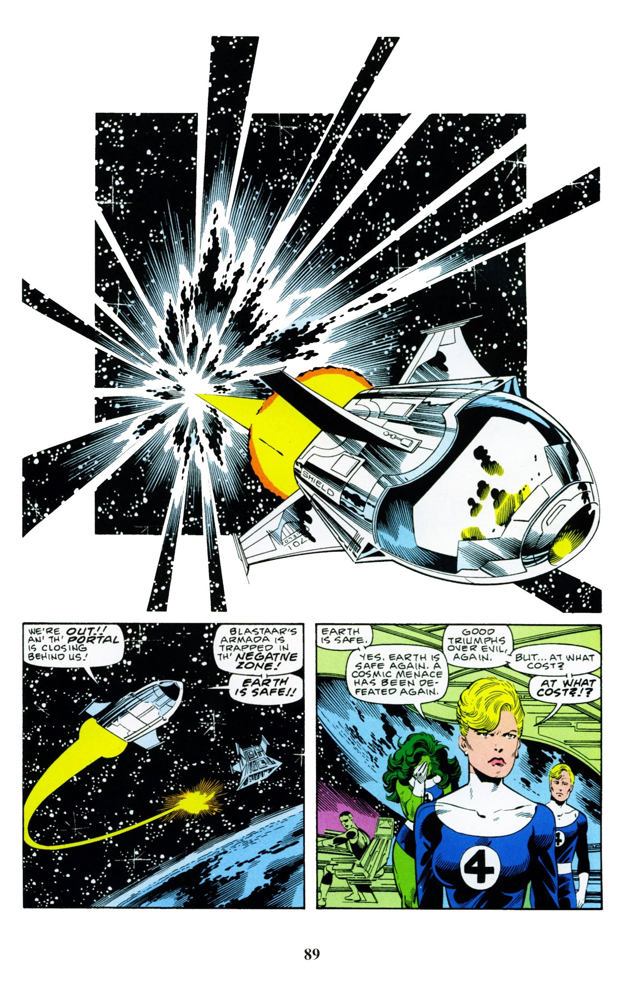Read online Fantastic Four Visionaries: John Byrne comic -  Issue # TPB 8 - 91