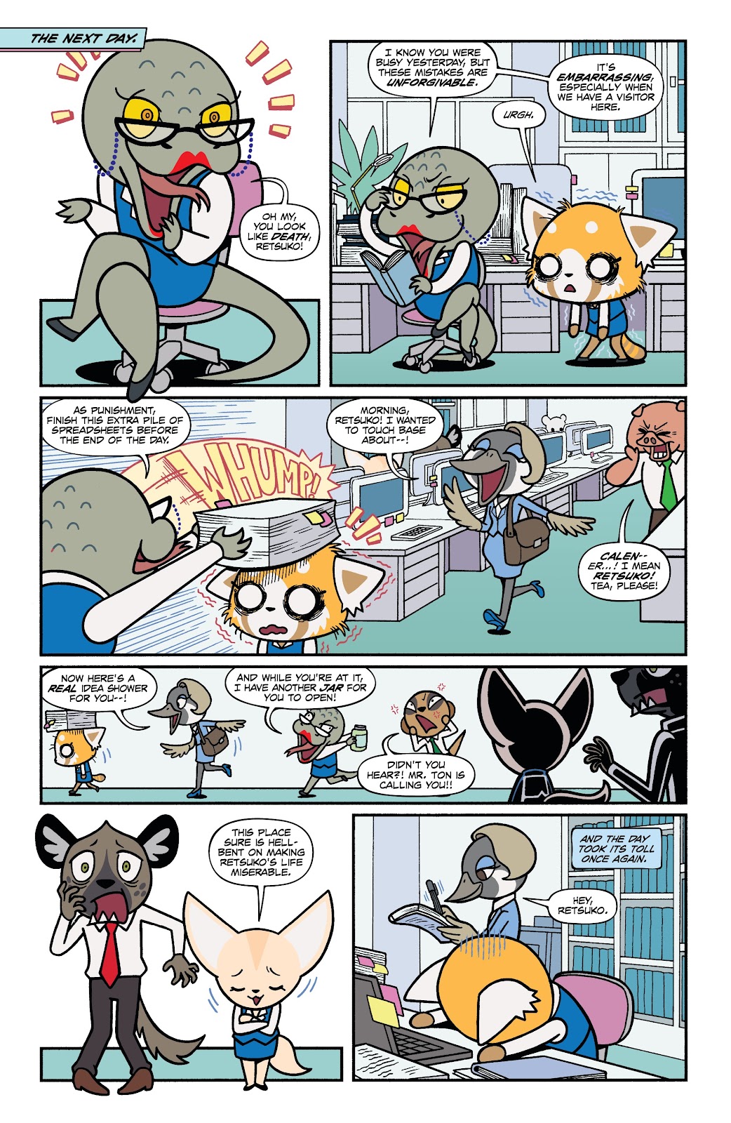 Aggretsuko issue 3 - Page 10