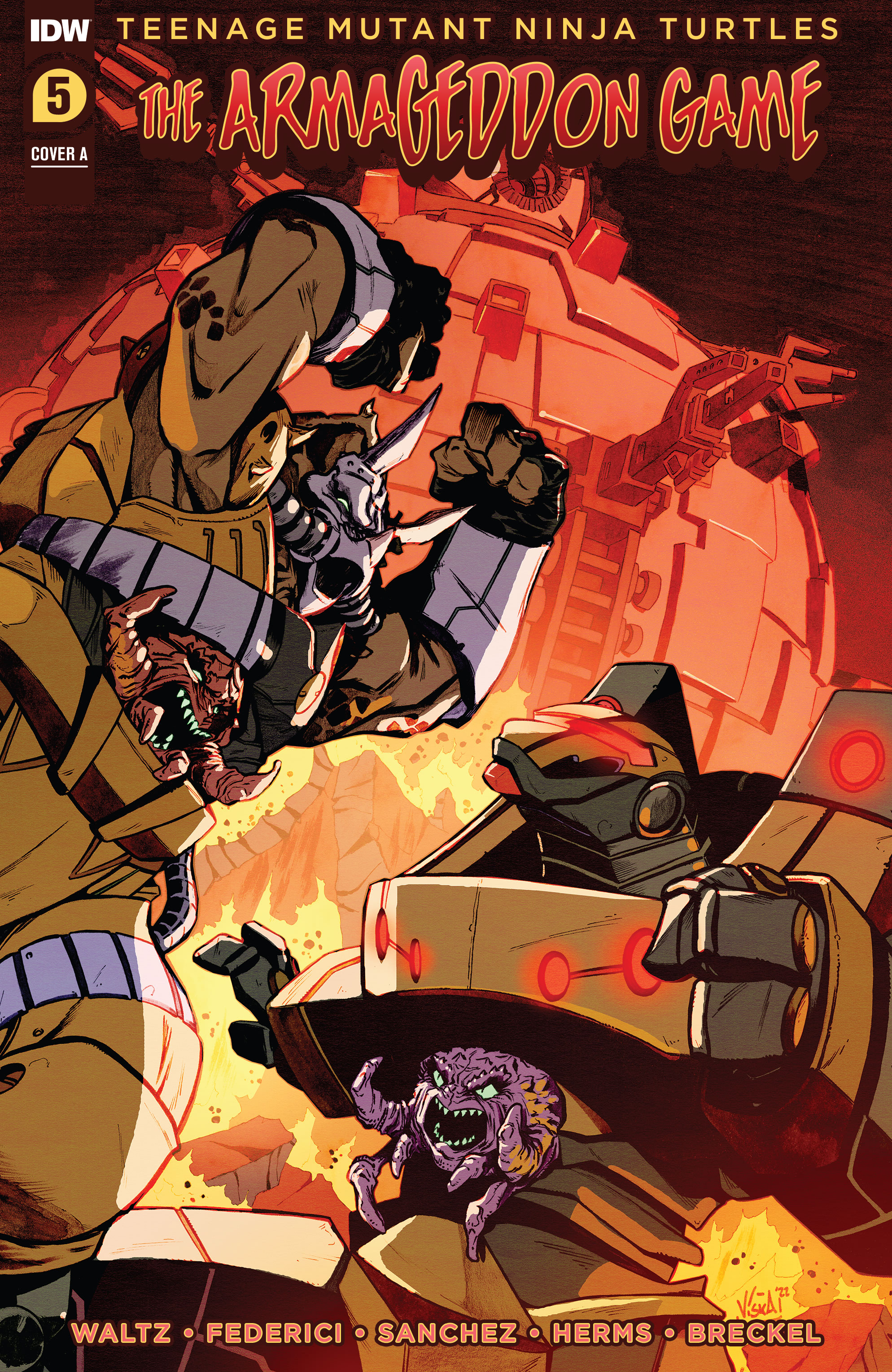 Read online Teenage Mutant Ninja Turtles: The Armageddon Game comic -  Issue #5 - 1
