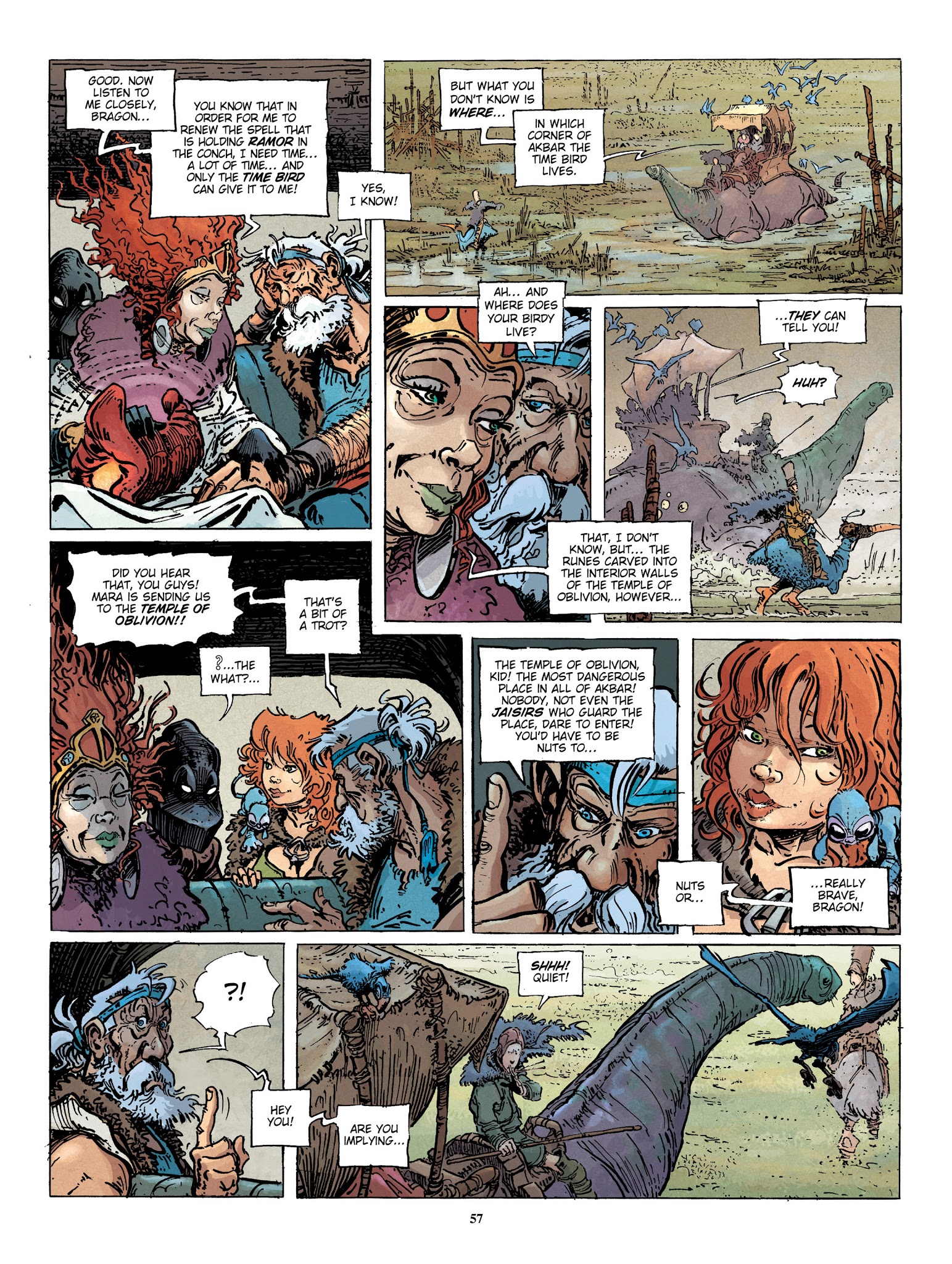 Read online The Quest for the Time Bird comic -  Issue # TPB - 58