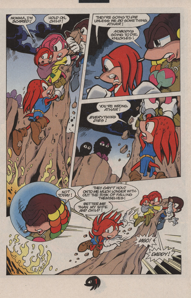 Read online Knuckles the Echidna comic -  Issue #11 - 5