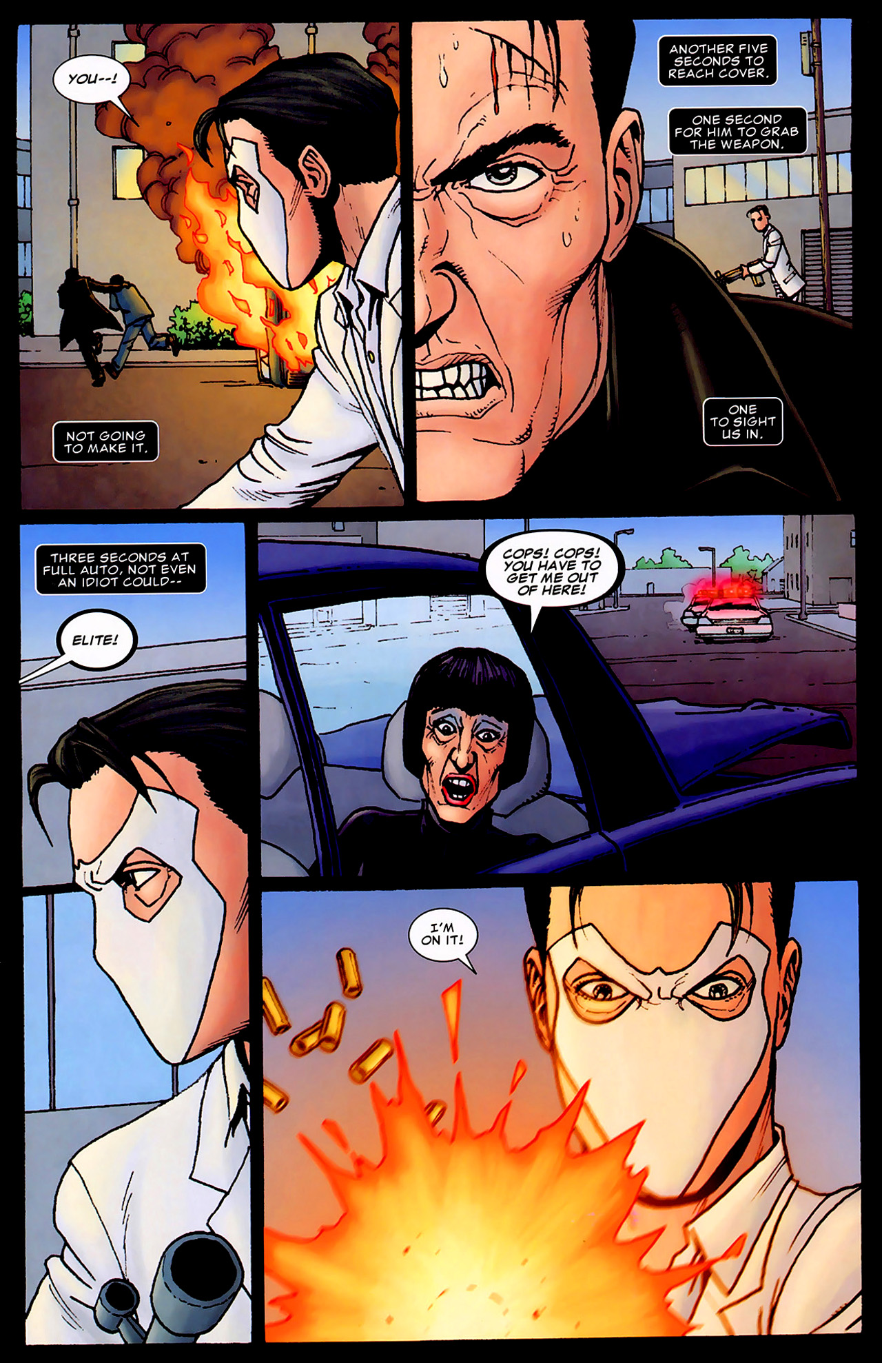 Read online Punisher: War Zone (2009) comic -  Issue #5 - 10