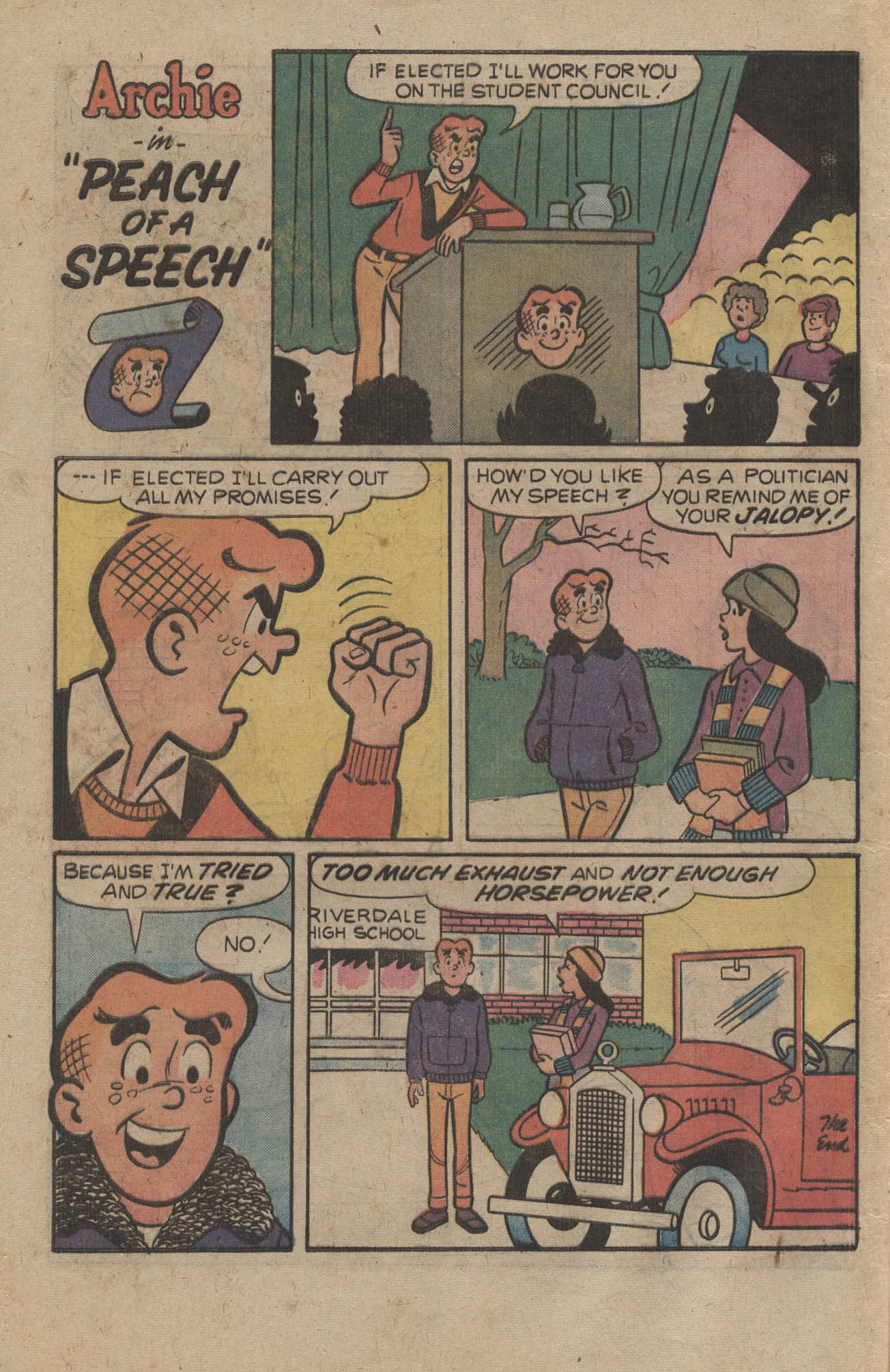 Read online Archie's Joke Book Magazine comic -  Issue #229 - 32