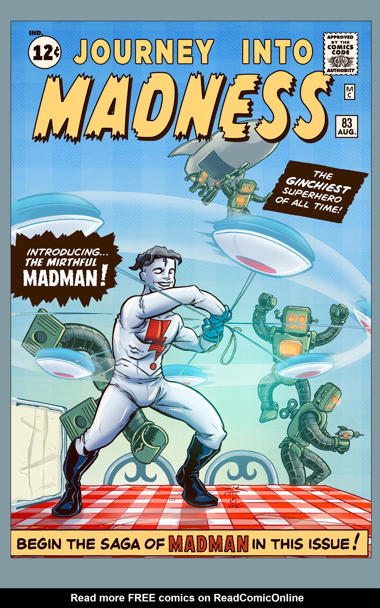 Read online Madman 20th Anniversary Monster! comic -  Issue # TPB - 256