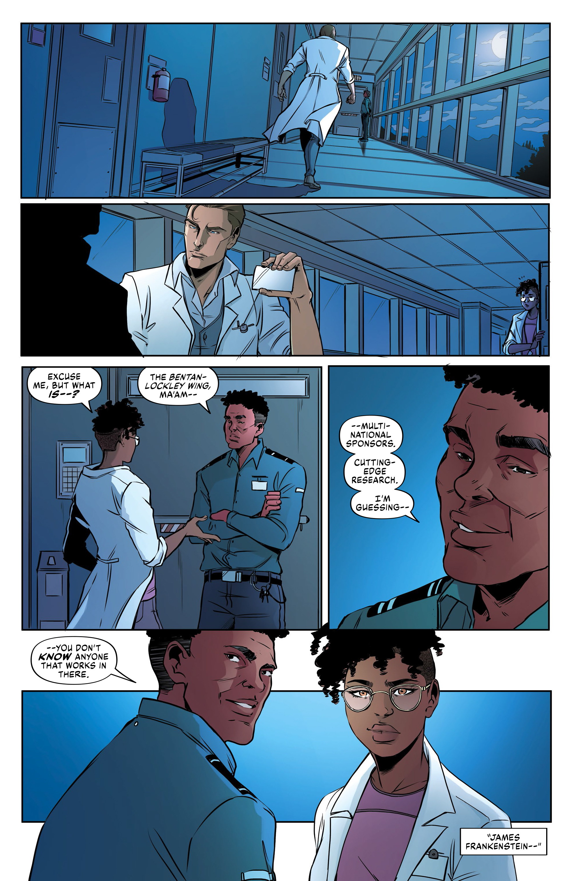 Read online The Modern Frankenstein comic -  Issue #1 - 11