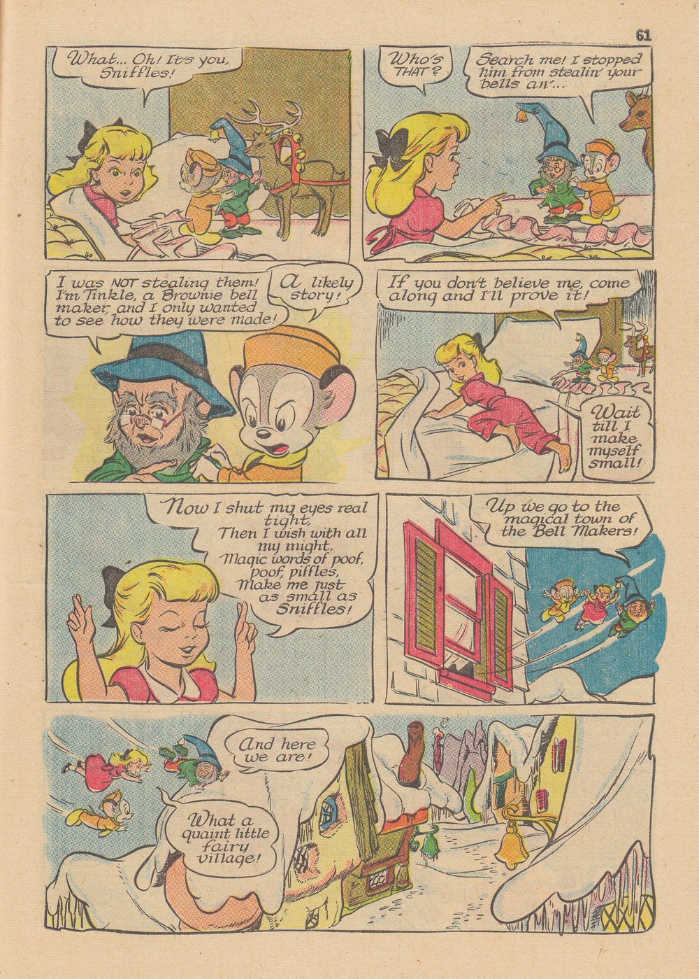 Read online Bugs Bunny's Christmas Funnies comic -  Issue # TPB 2 - 63