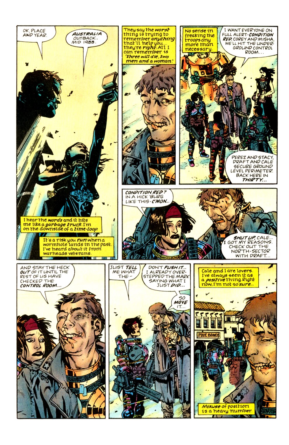 Read online Warheads comic -  Issue #1 - 6