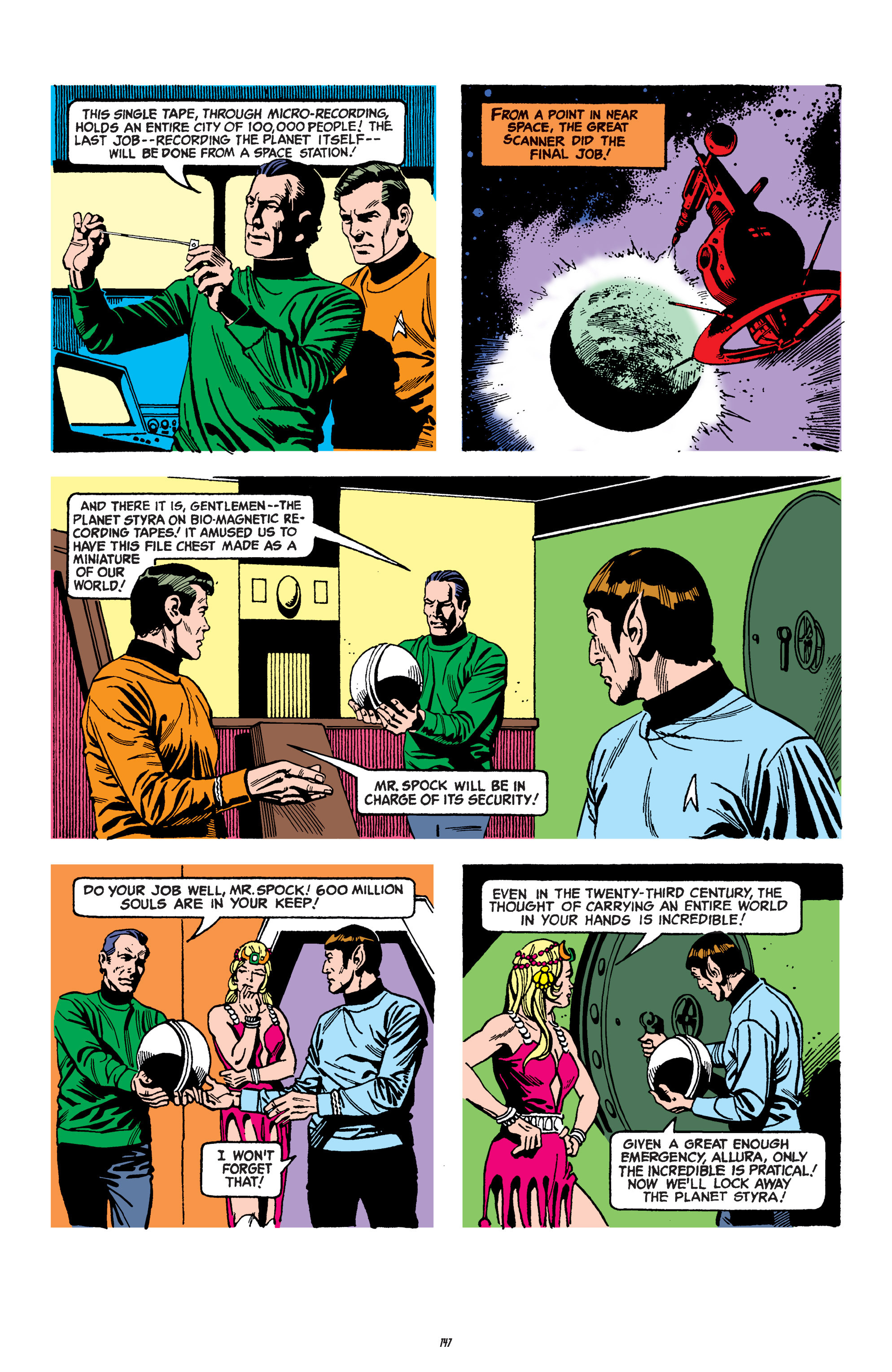Read online Star Trek Archives comic -  Issue # TPB 3 - 147