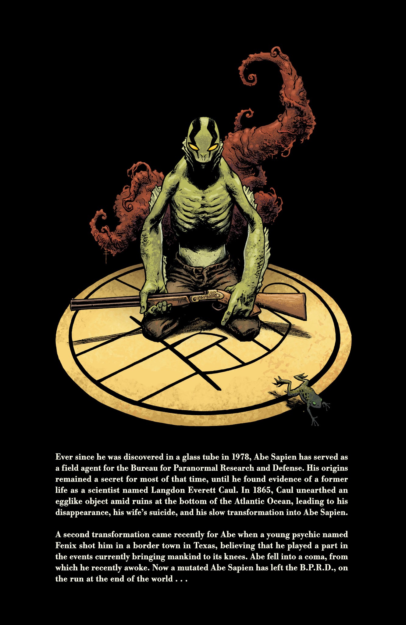 Read online Abe Sapien: Dark and Terrible and The New Race of Man comic -  Issue # TPB - 4