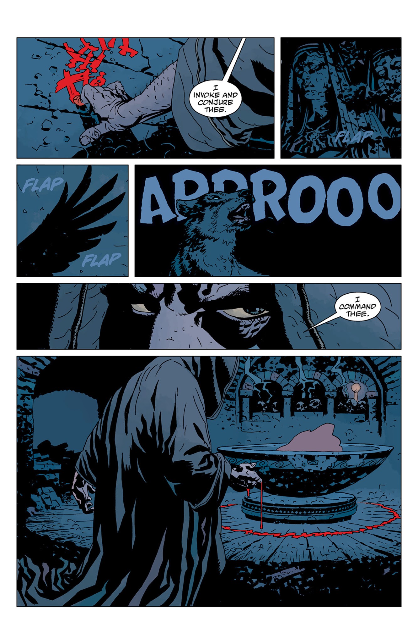 Read online Hellboy: Darkness Calls comic -  Issue # TPB - 12