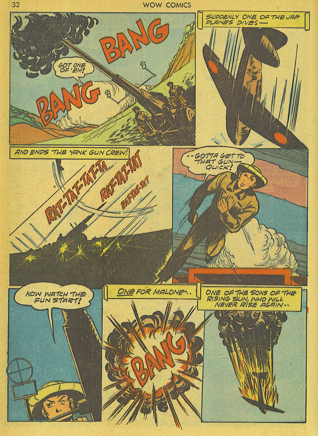 Read online Wow Comics comic -  Issue #6 - 32