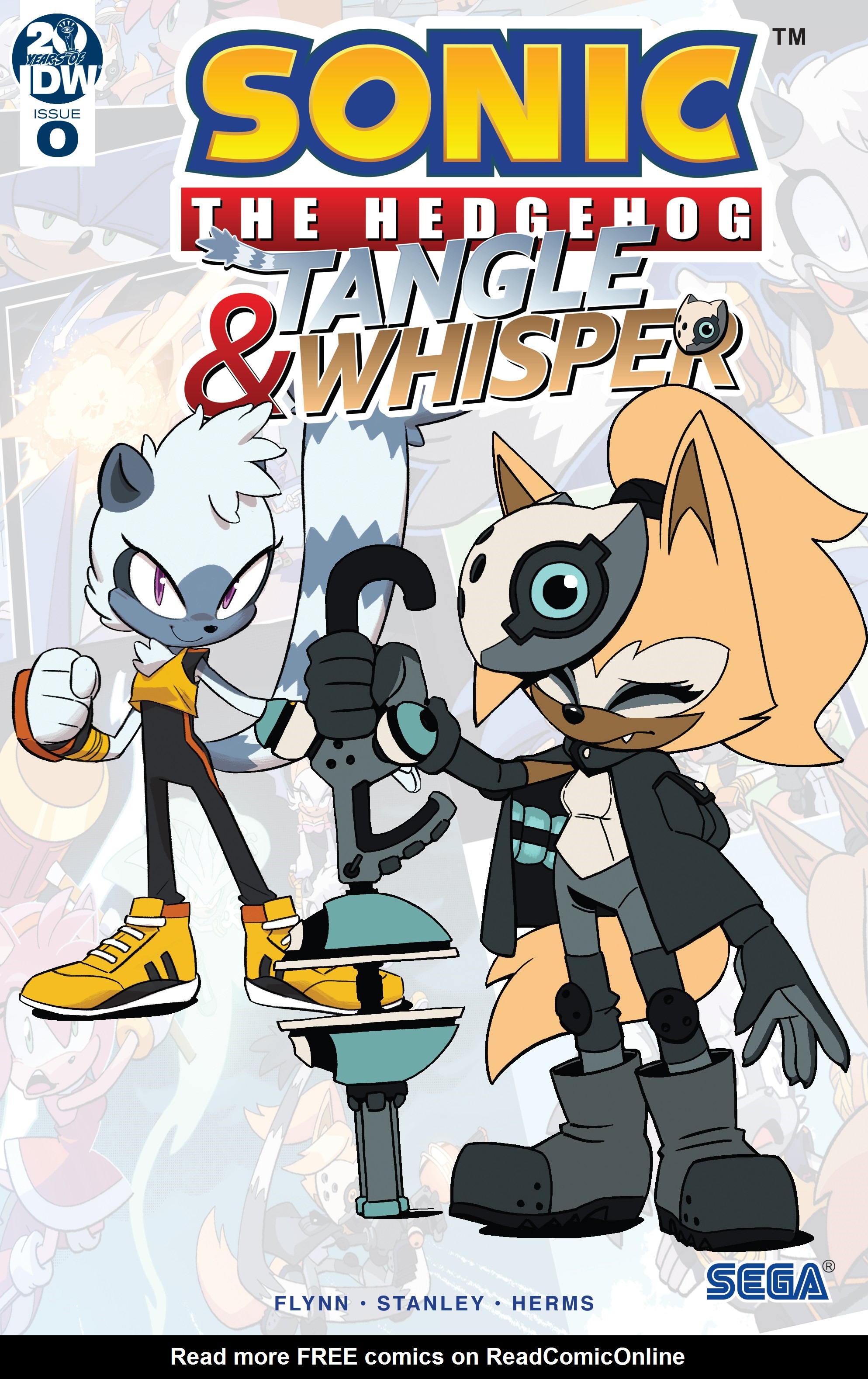 Read online Sonic the Hedgehog: Tangle & Whisper comic -  Issue #0 - 1