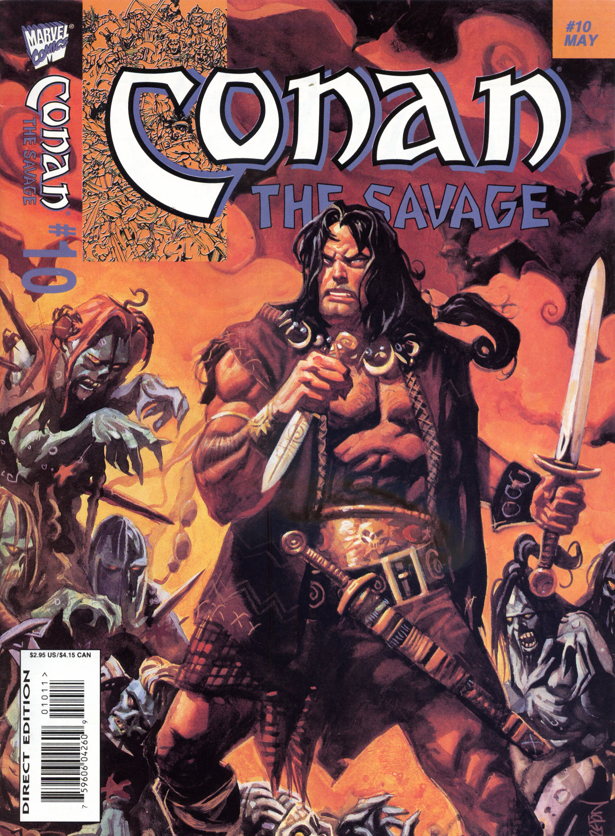 Read online Conan the Savage comic -  Issue #10 - 1