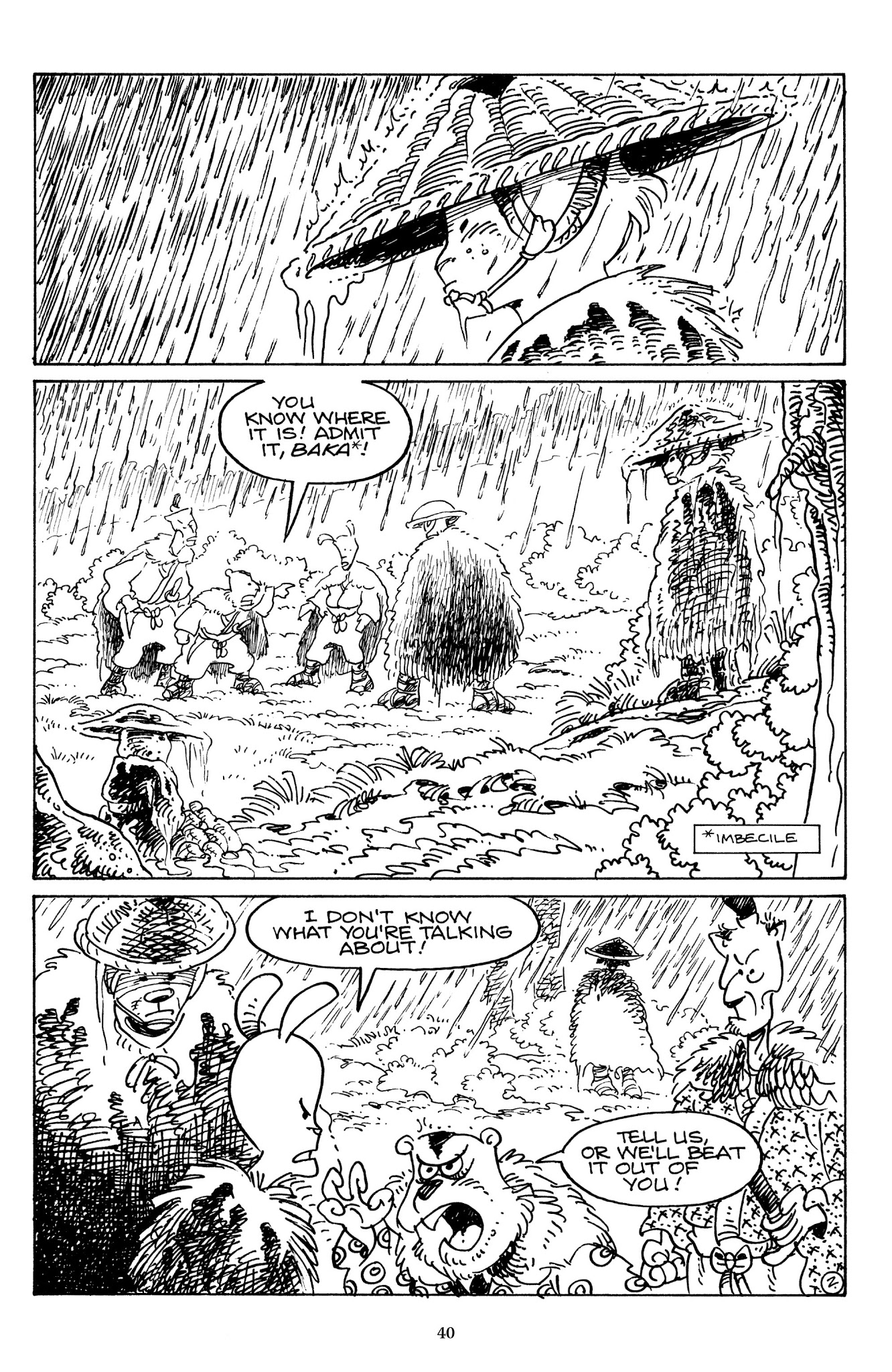 Read online The Usagi Yojimbo Saga comic -  Issue # TPB 6 - 39