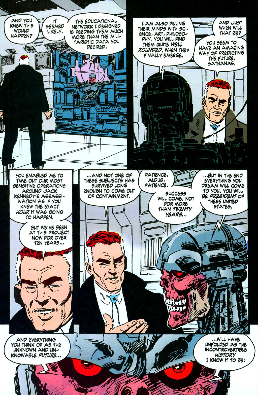 Read online John Byrne's Next Men (1992) comic -  Issue # TPB 1 - 28