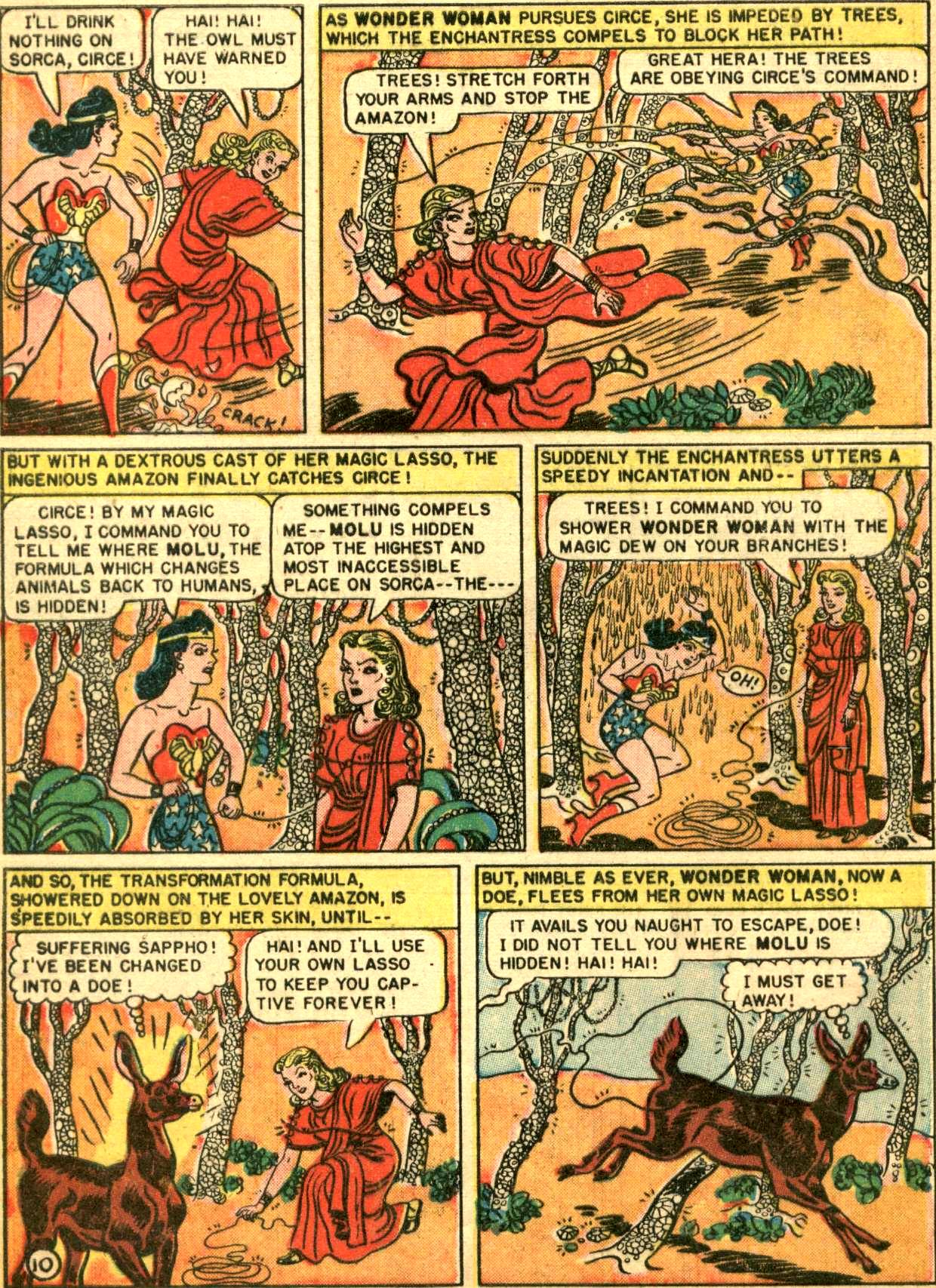 Read online Wonder Woman (1942) comic -  Issue #37 - 46