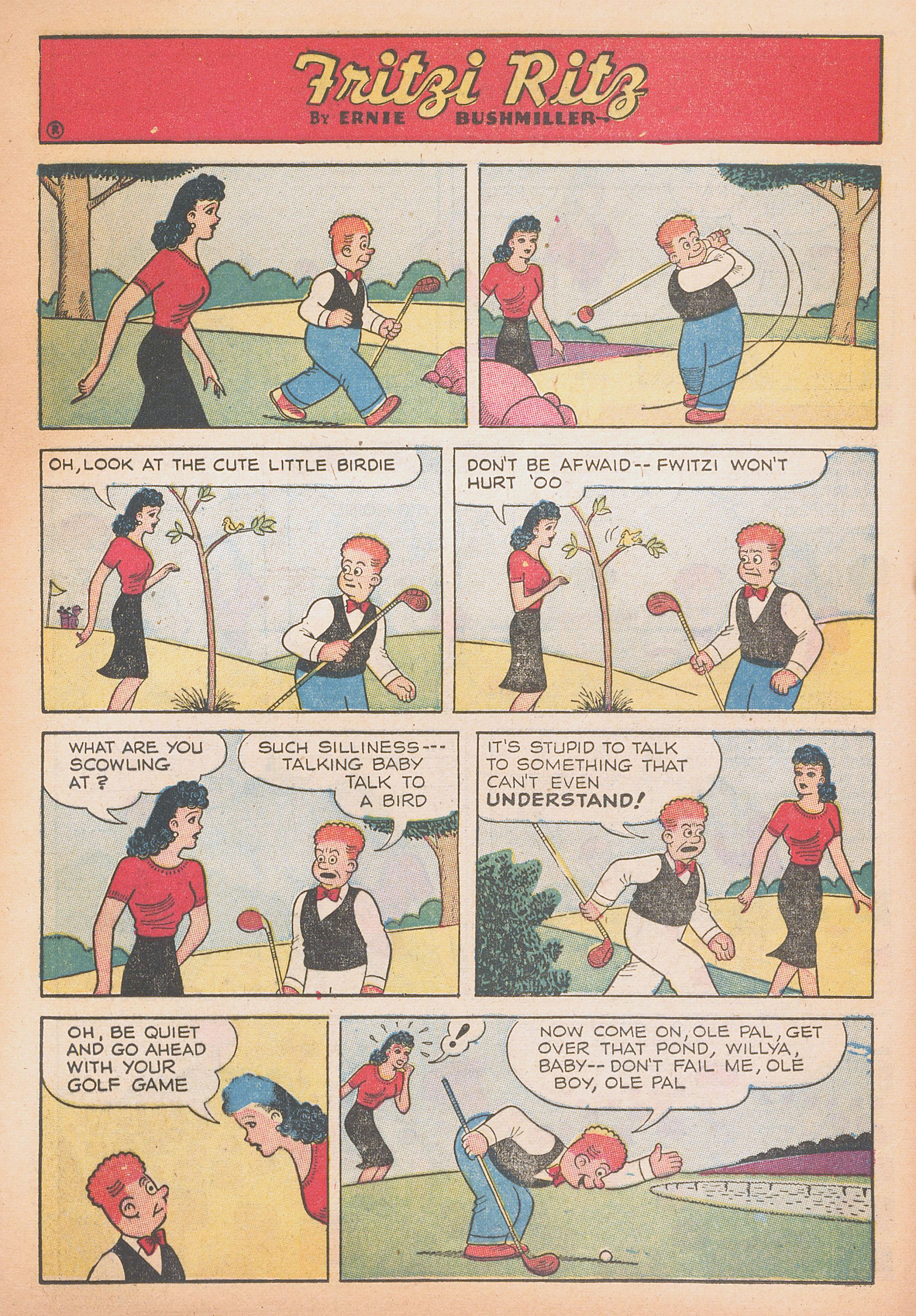 Read online Fritzi Ritz (1953) comic -  Issue #43 - 11