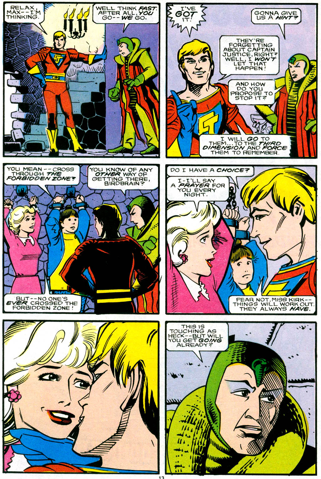 Read online Captain Justice comic -  Issue #1 - 14