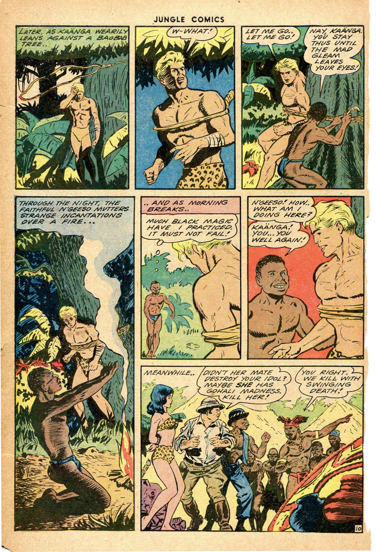 Read online Jungle Comics comic -  Issue #55 - 13