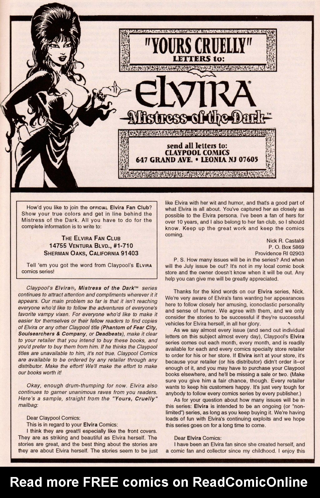 Read online Elvira, Mistress of the Dark comic -  Issue #6 - 19