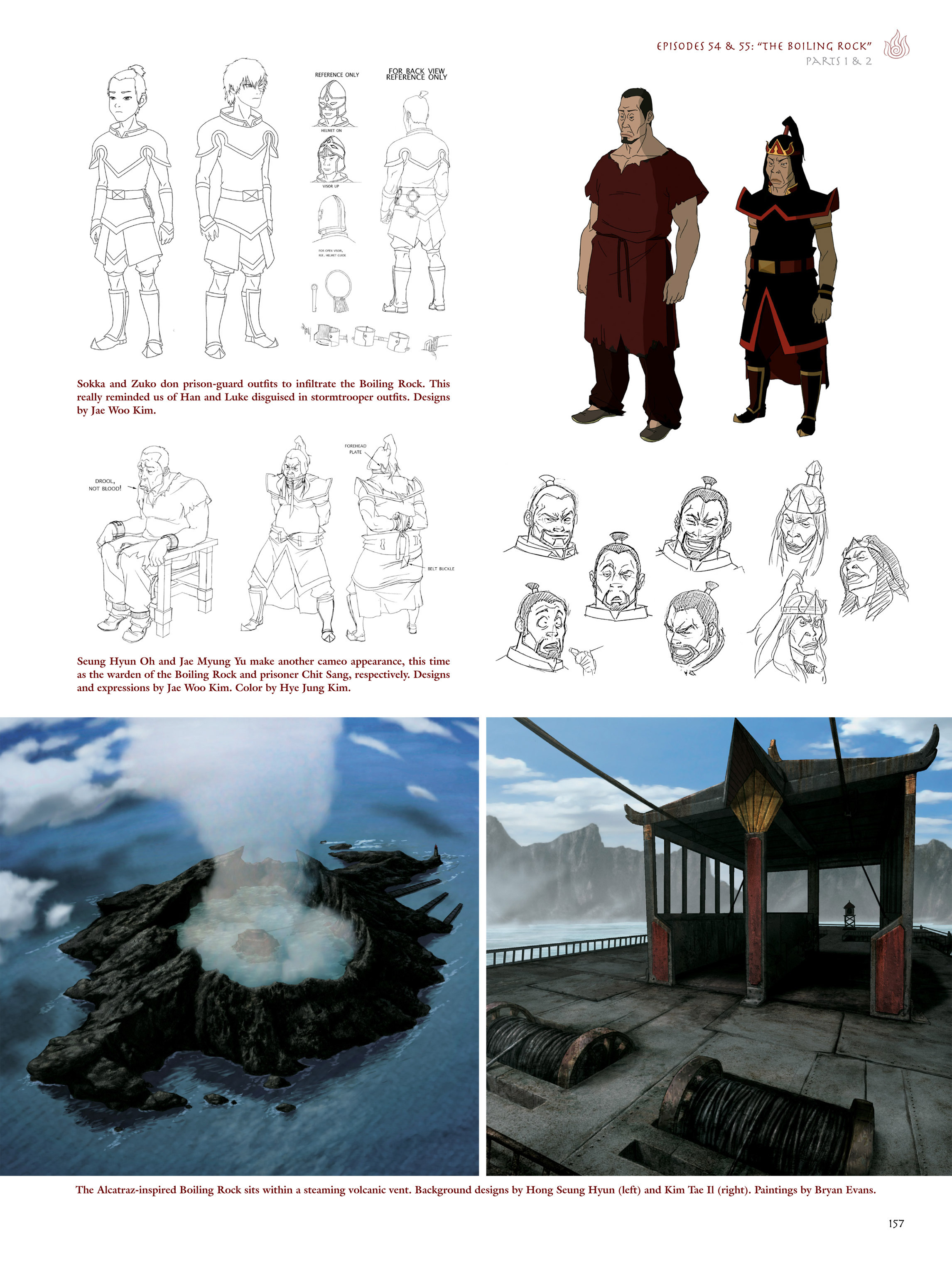 Read online Avatar: The Last Airbender - The Art of the Animated Series comic -  Issue # TPB (Part 2) - 54