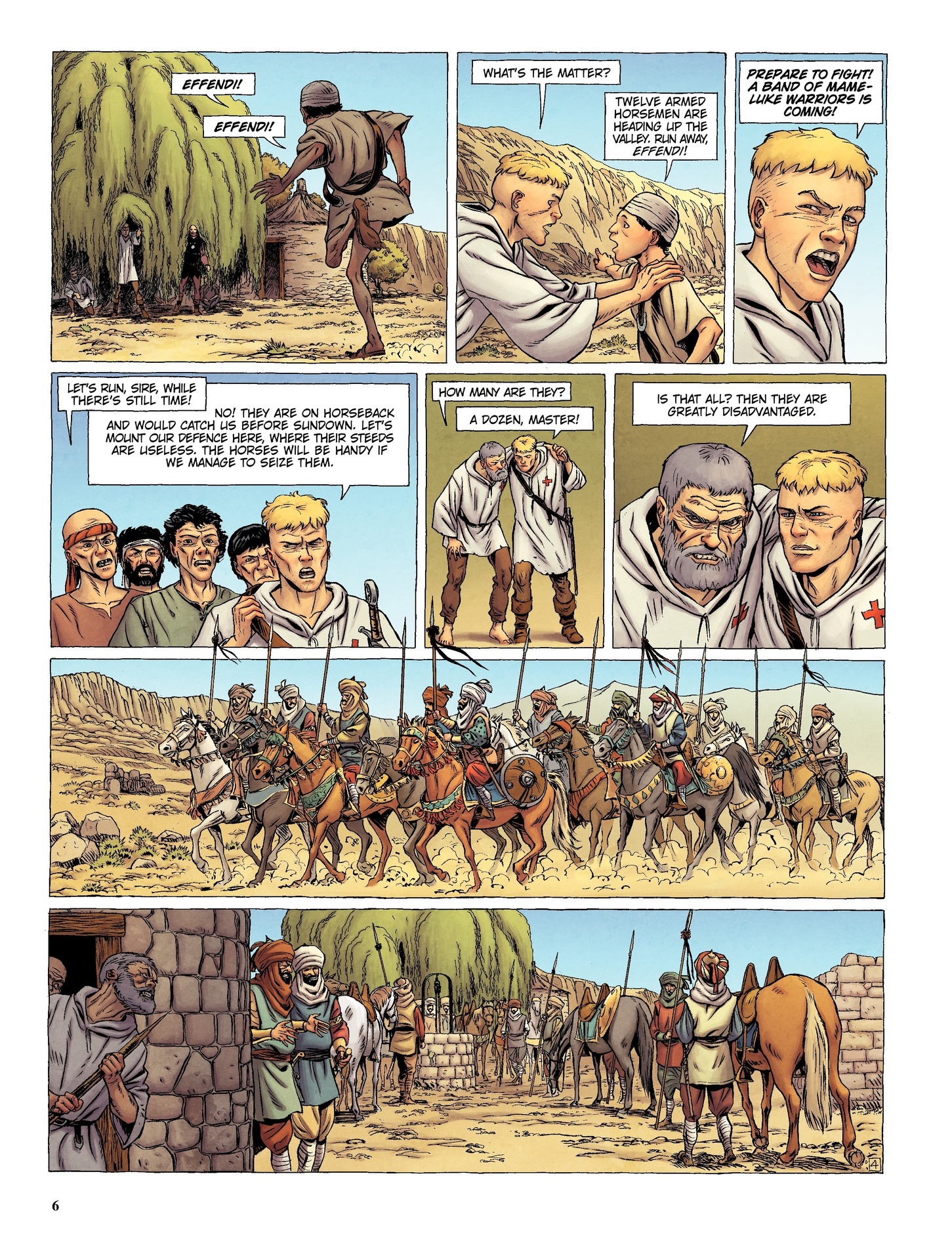 Read online The Last Templar comic -  Issue #3 - 8