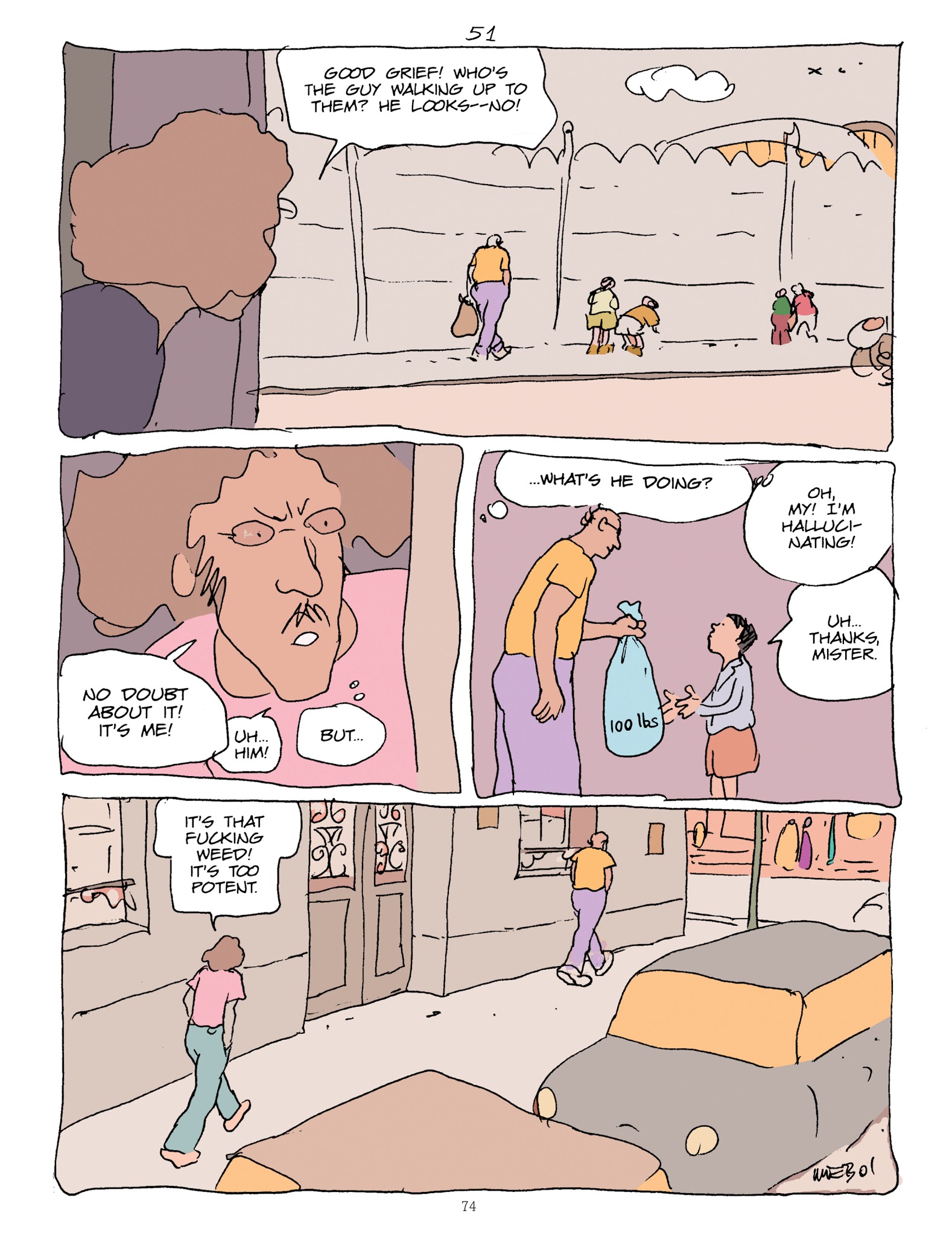 Read online Moebius Library comic -  Issue # TPB 2 - 73
