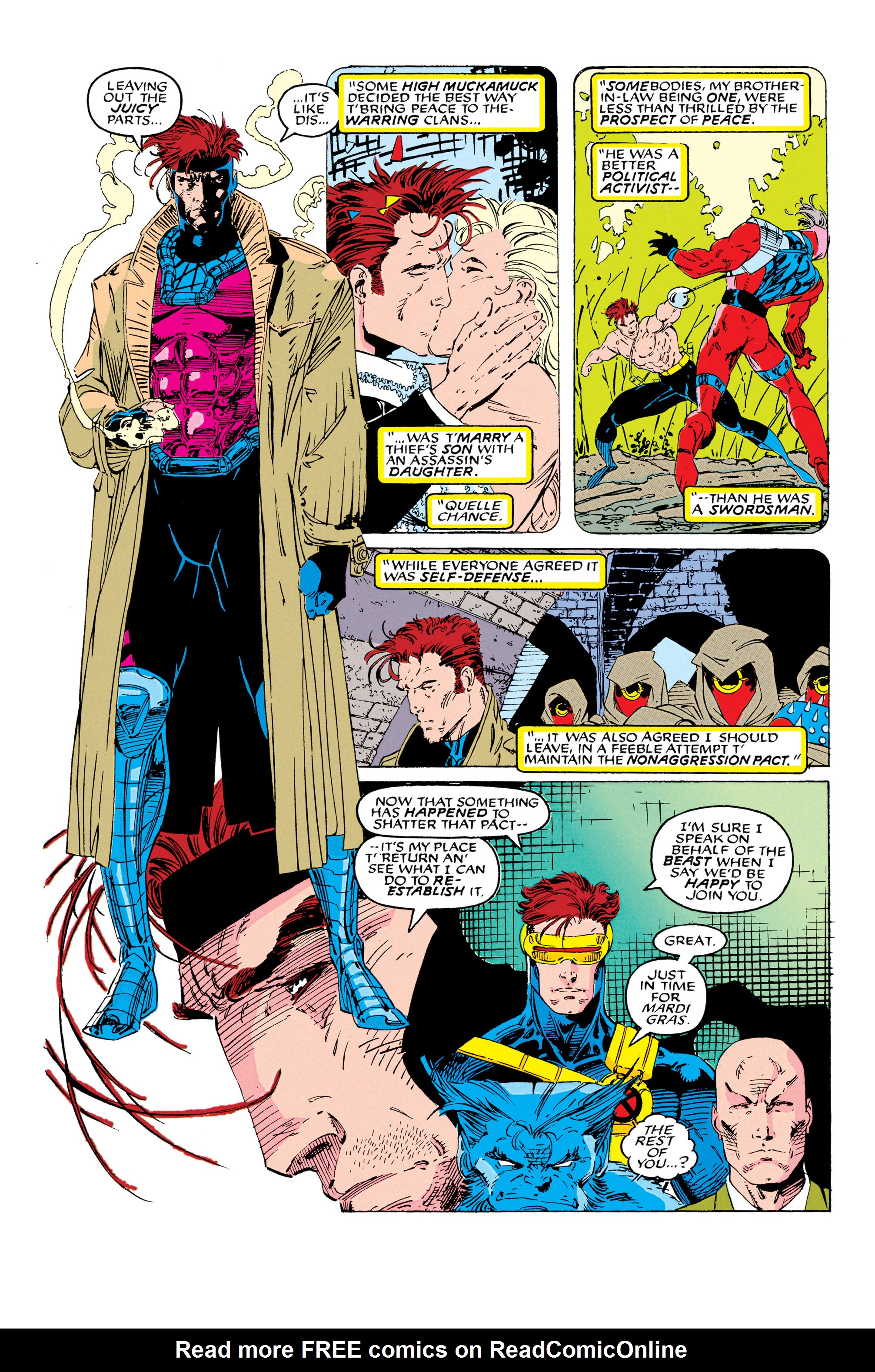 Read online X-Men (1991) comic -  Issue #8 - 19