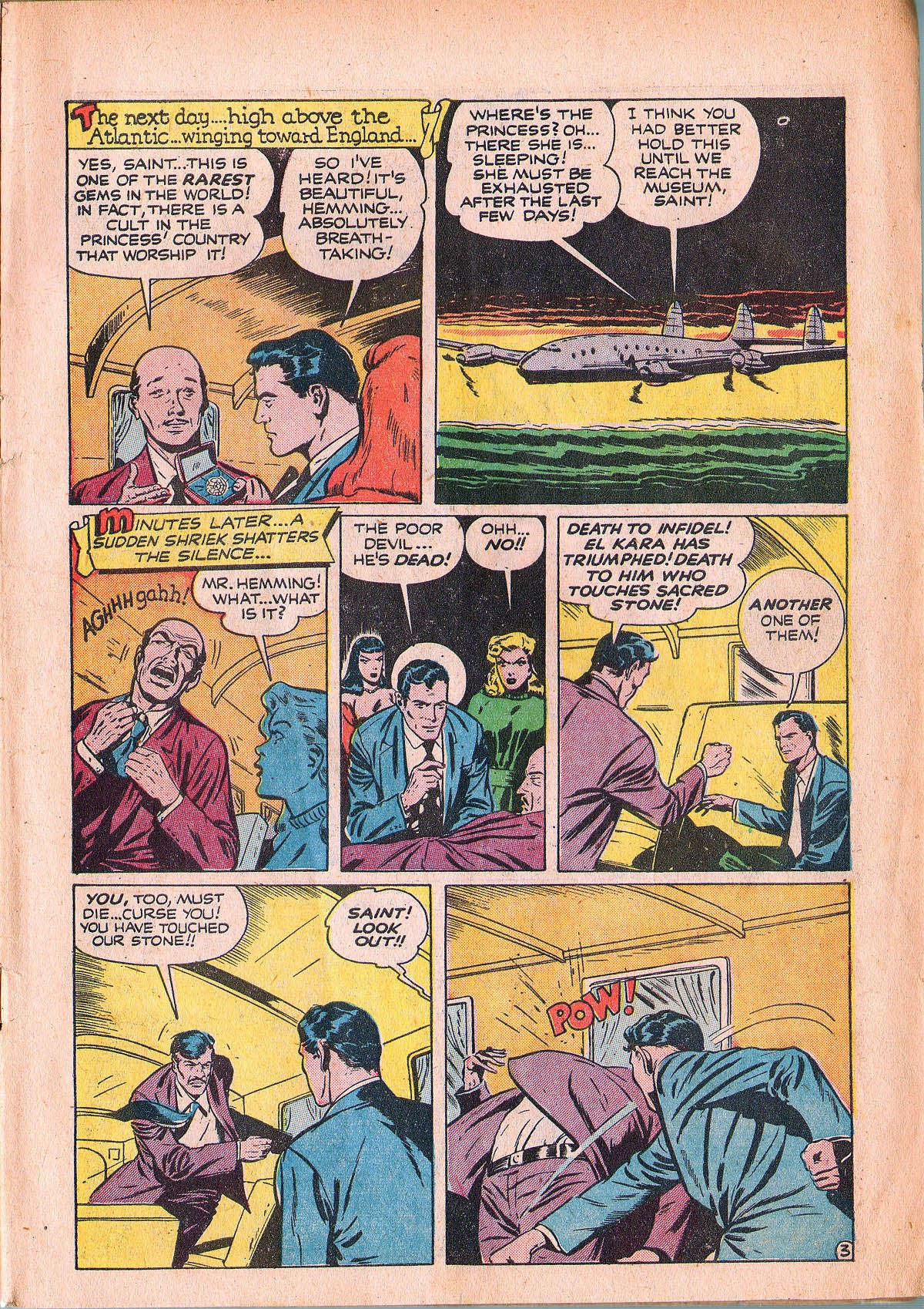 Read online The Saint (1947) comic -  Issue #5 - 5