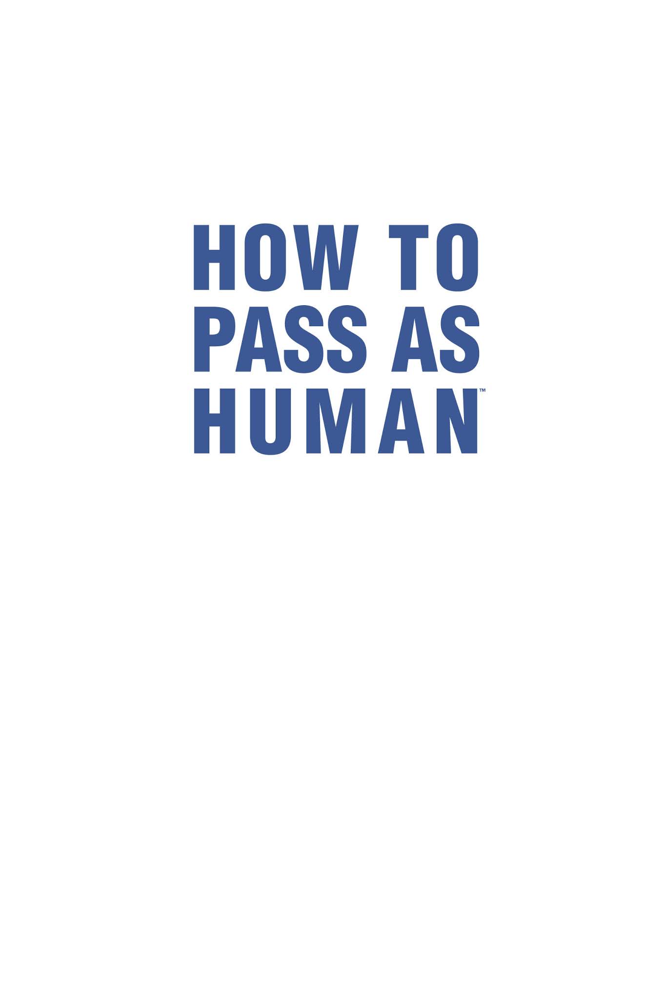 Read online How to Pass as Human comic -  Issue # TPB (Part 1) - 2