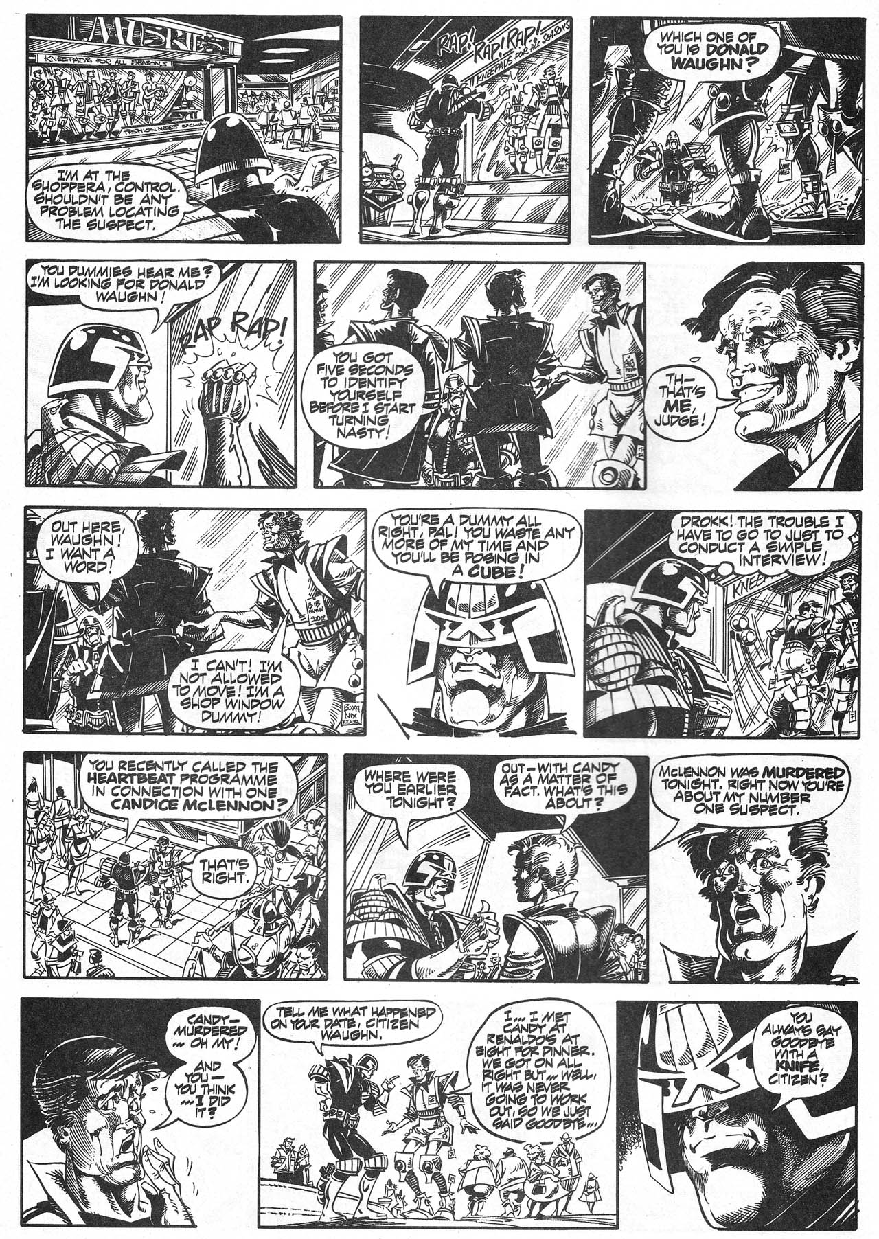 Read online Judge Dredd Megazine (vol. 3) comic -  Issue #47 - 23