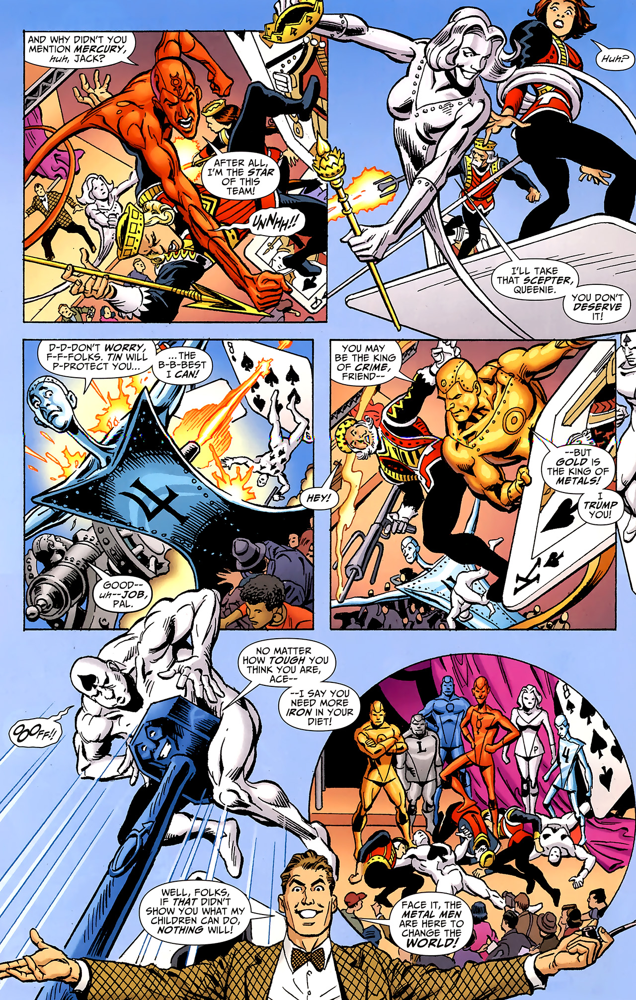 Read online DC Universe: Legacies comic -  Issue #4 - 12
