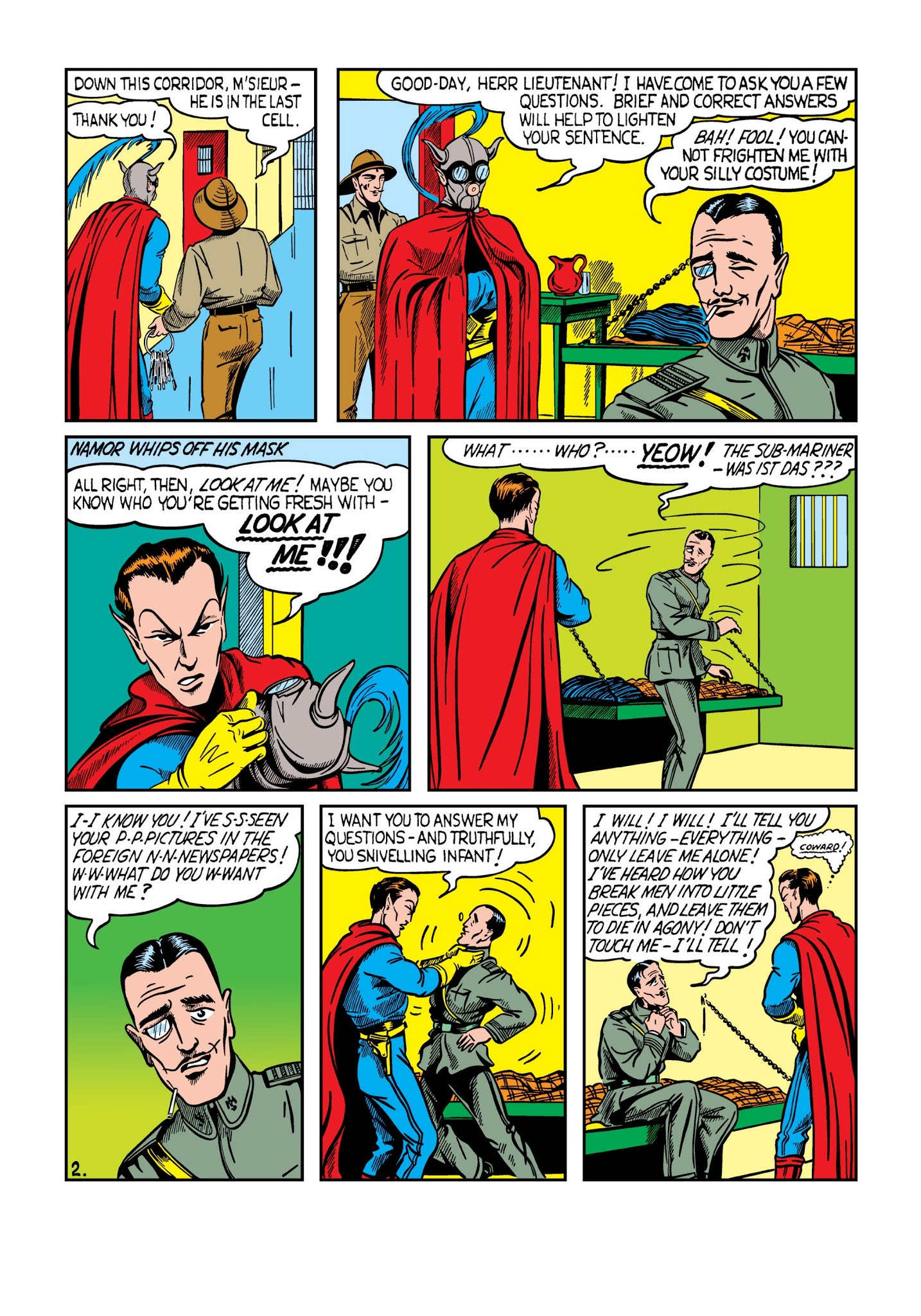 Read online Marvel Masterworks: Golden Age Marvel Comics comic -  Issue # TPB 4 (Part 1) - 91
