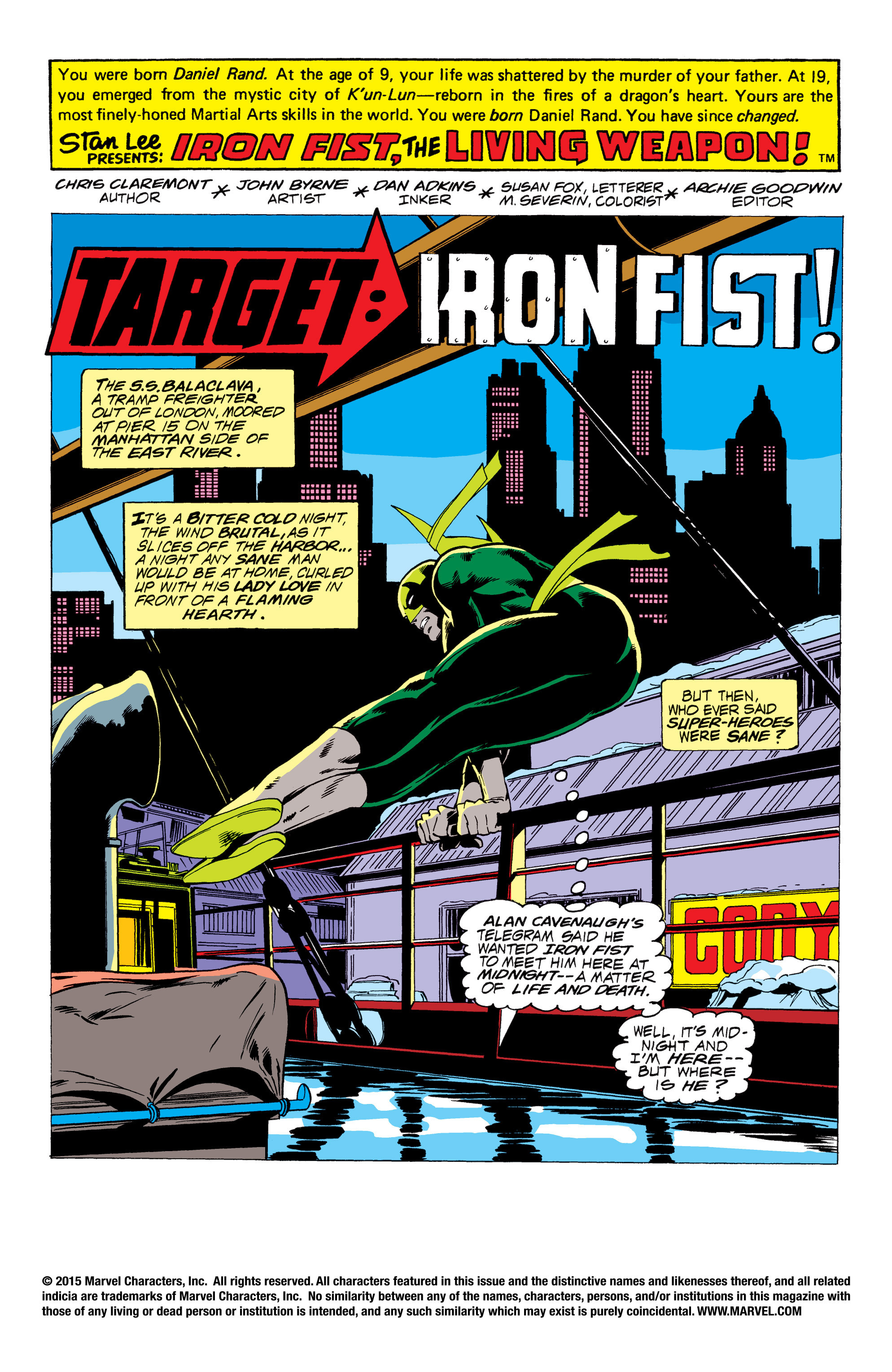 Read online Iron Fist (1975) comic -  Issue #13 - 2