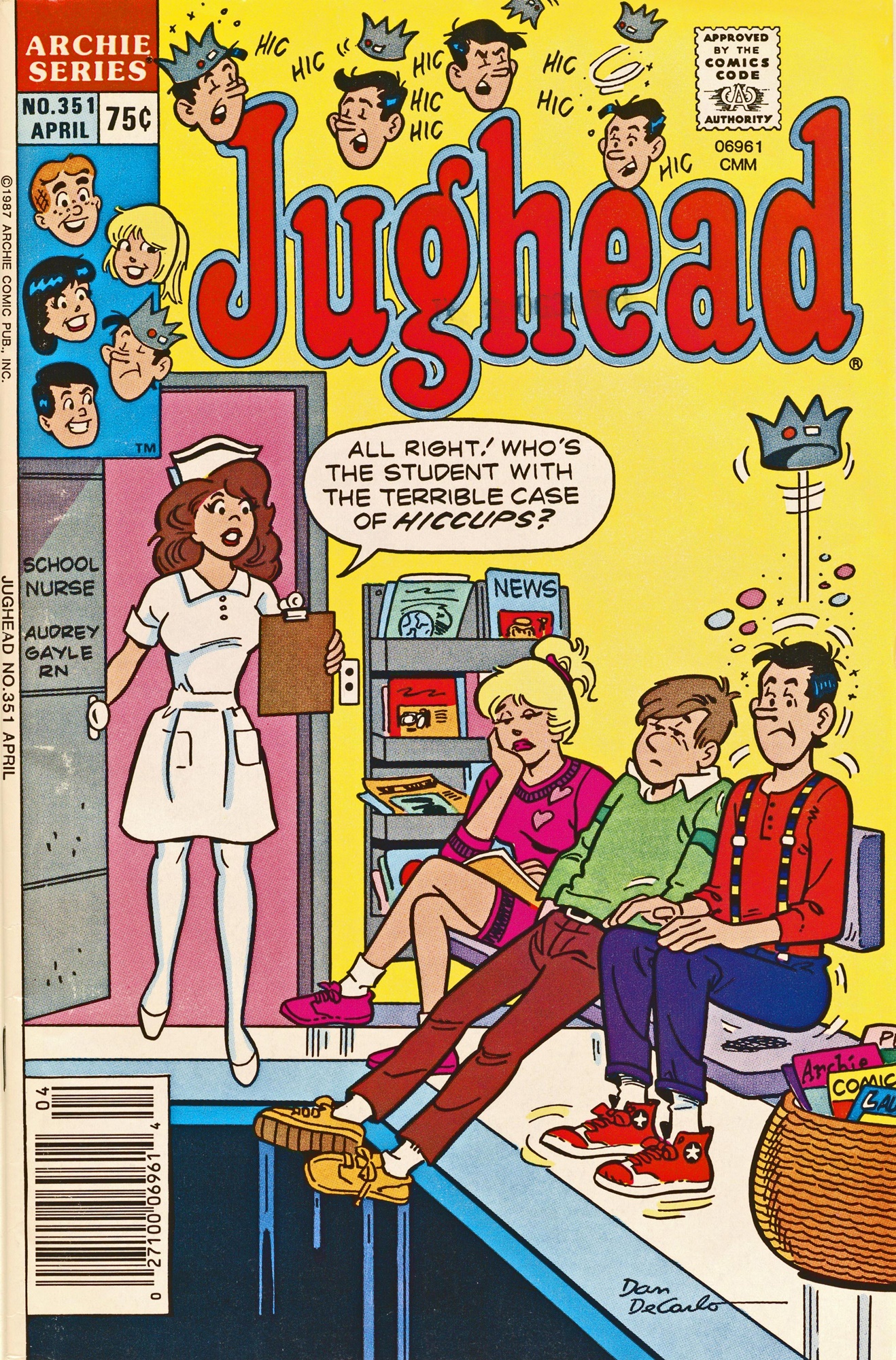Read online Jughead (1965) comic -  Issue #351 - 1
