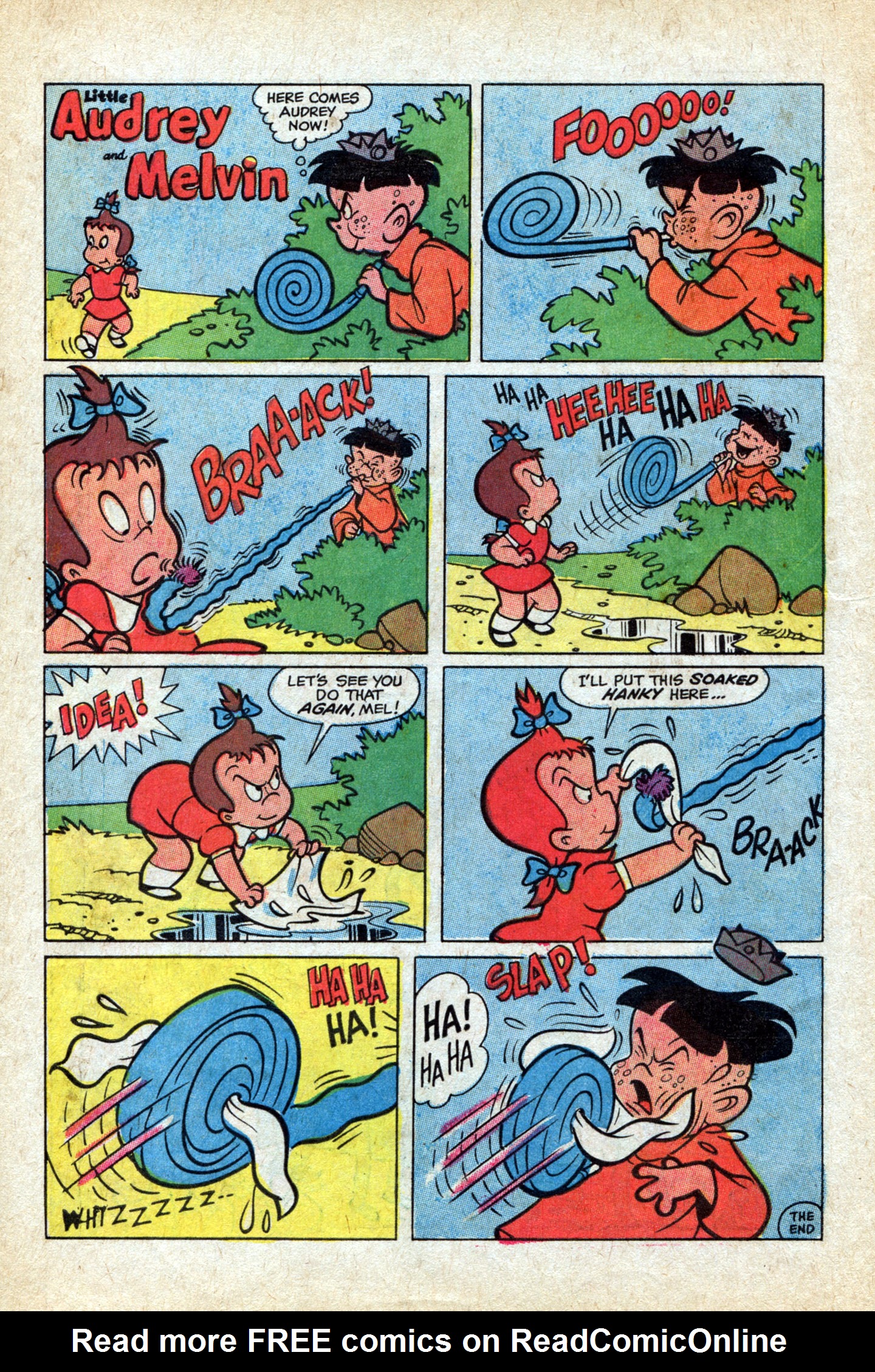 Read online Little Audrey And Melvin comic -  Issue #33 - 10