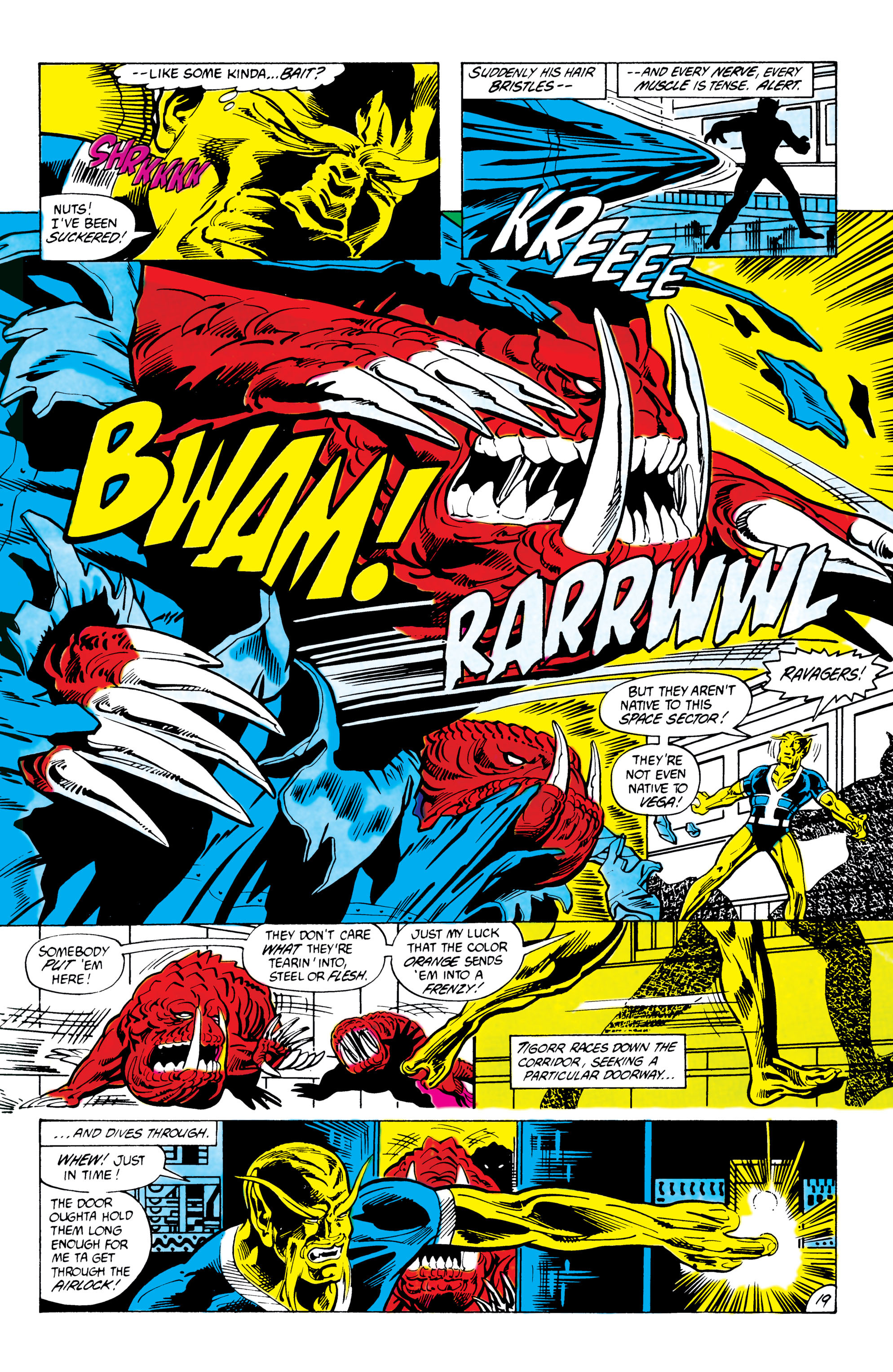 Read online The Omega Men (1983) comic -  Issue #9 - 19