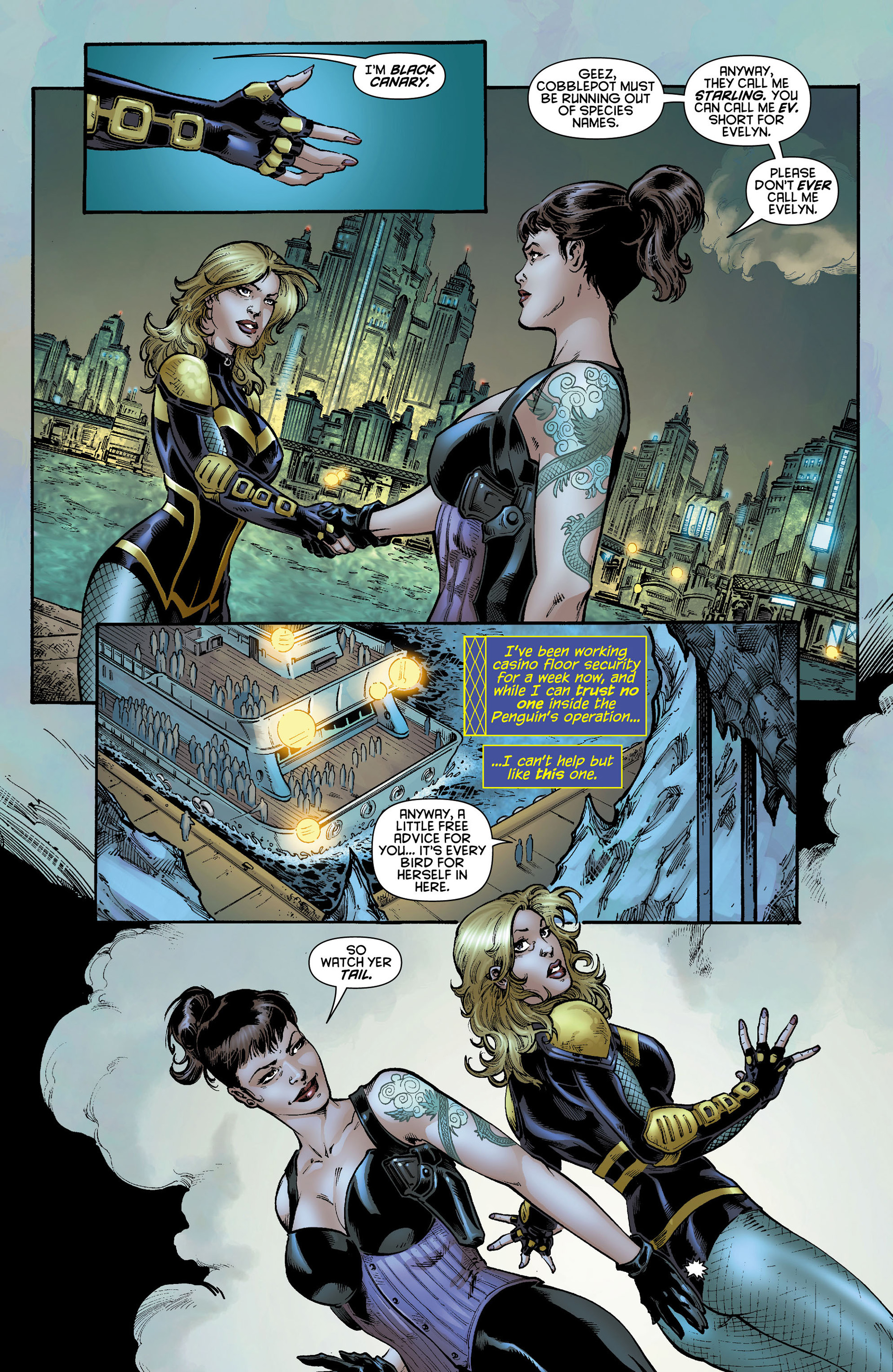 Read online Birds of Prey (2011) comic -  Issue #0 - 7