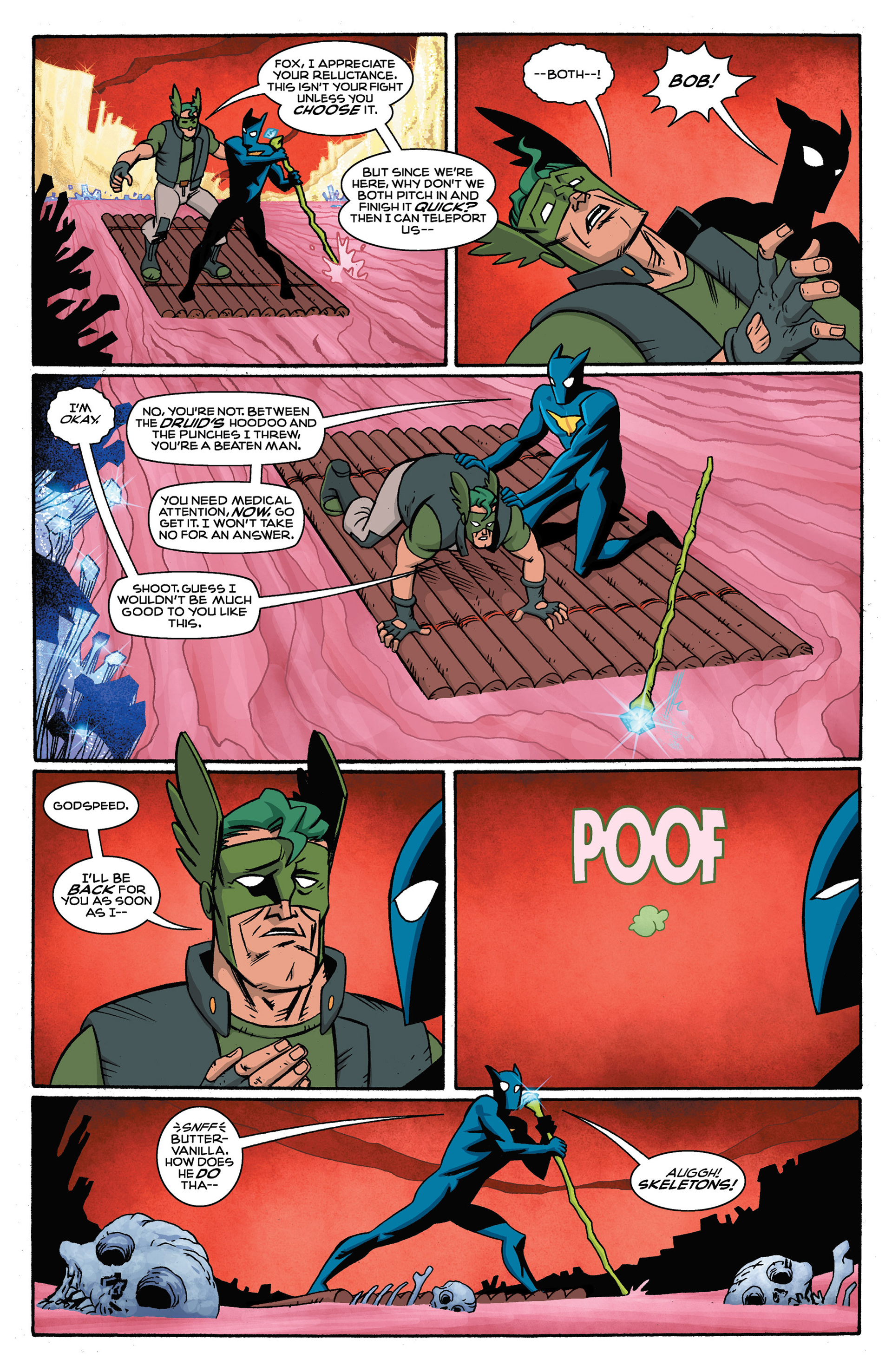 Read online The Fox comic -  Issue #2 - 19