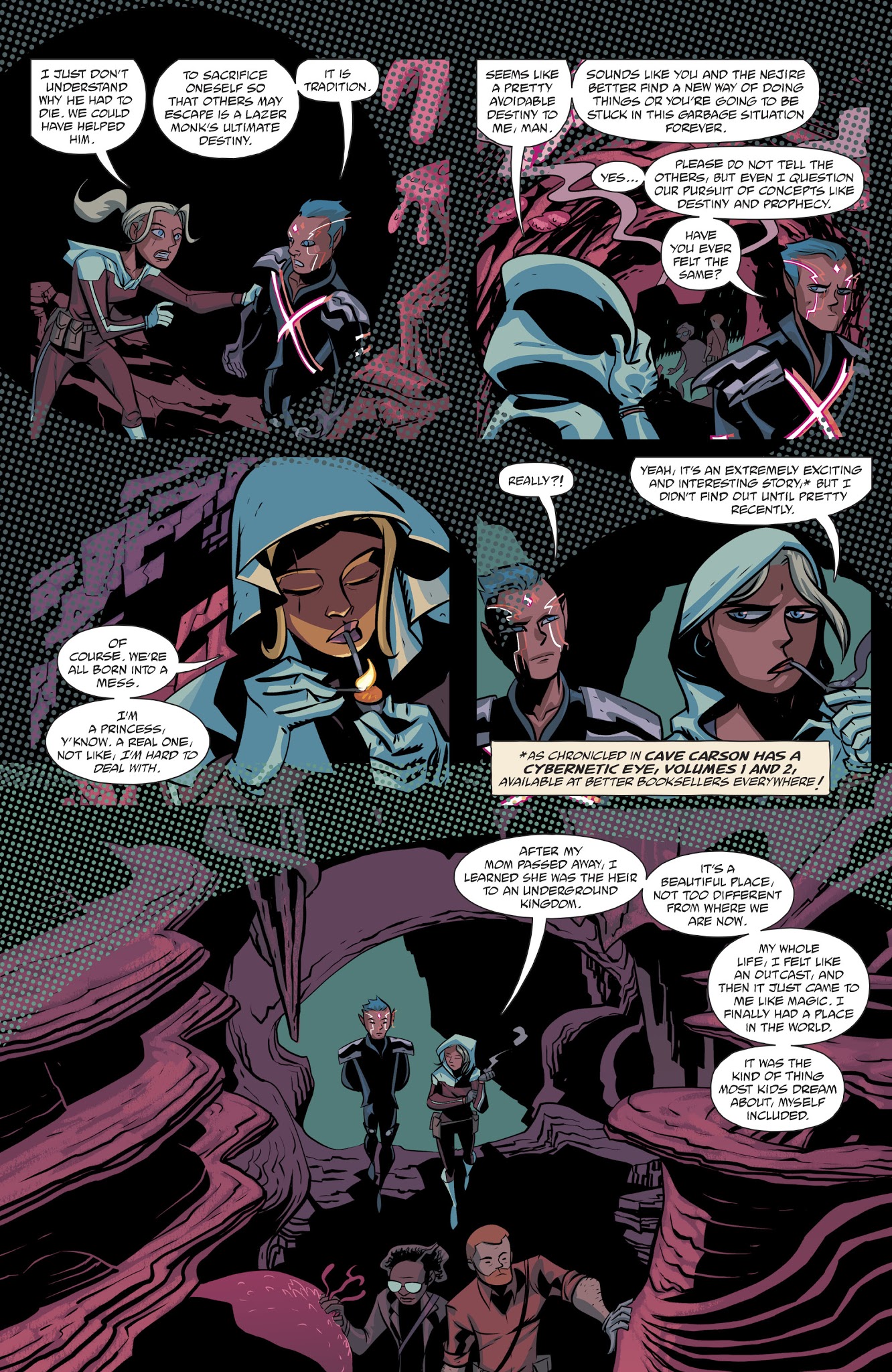 Read online Cave Carson Has An Intersteller Eye comic -  Issue #2 - 18