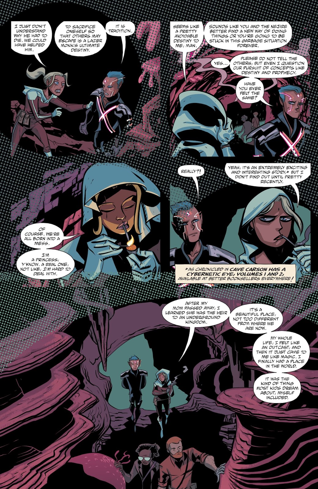 Cave Carson Has An Interstellar Eye issue 2 - Page 18