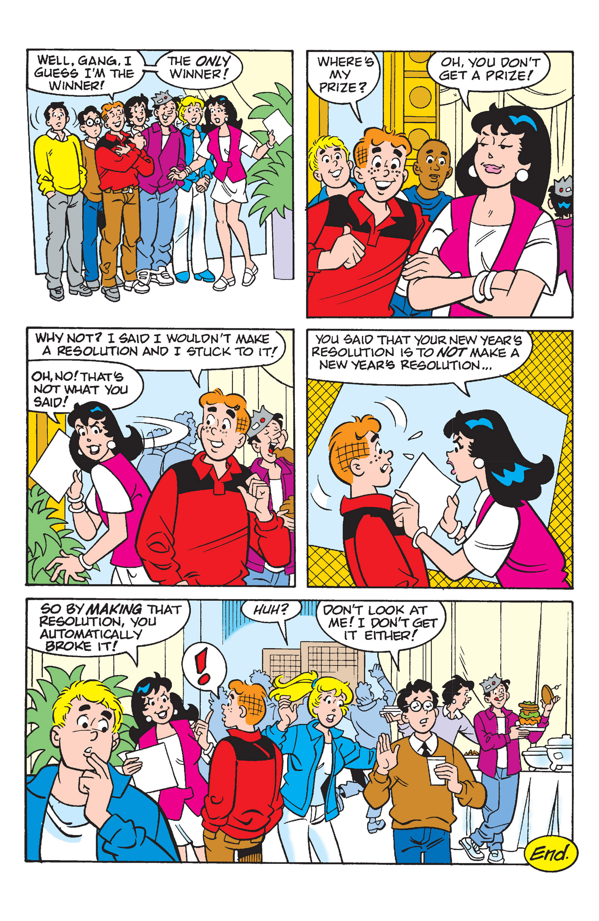 Read online Betty & Veronica New Year's Resolutions comic -  Issue # TPB - 107