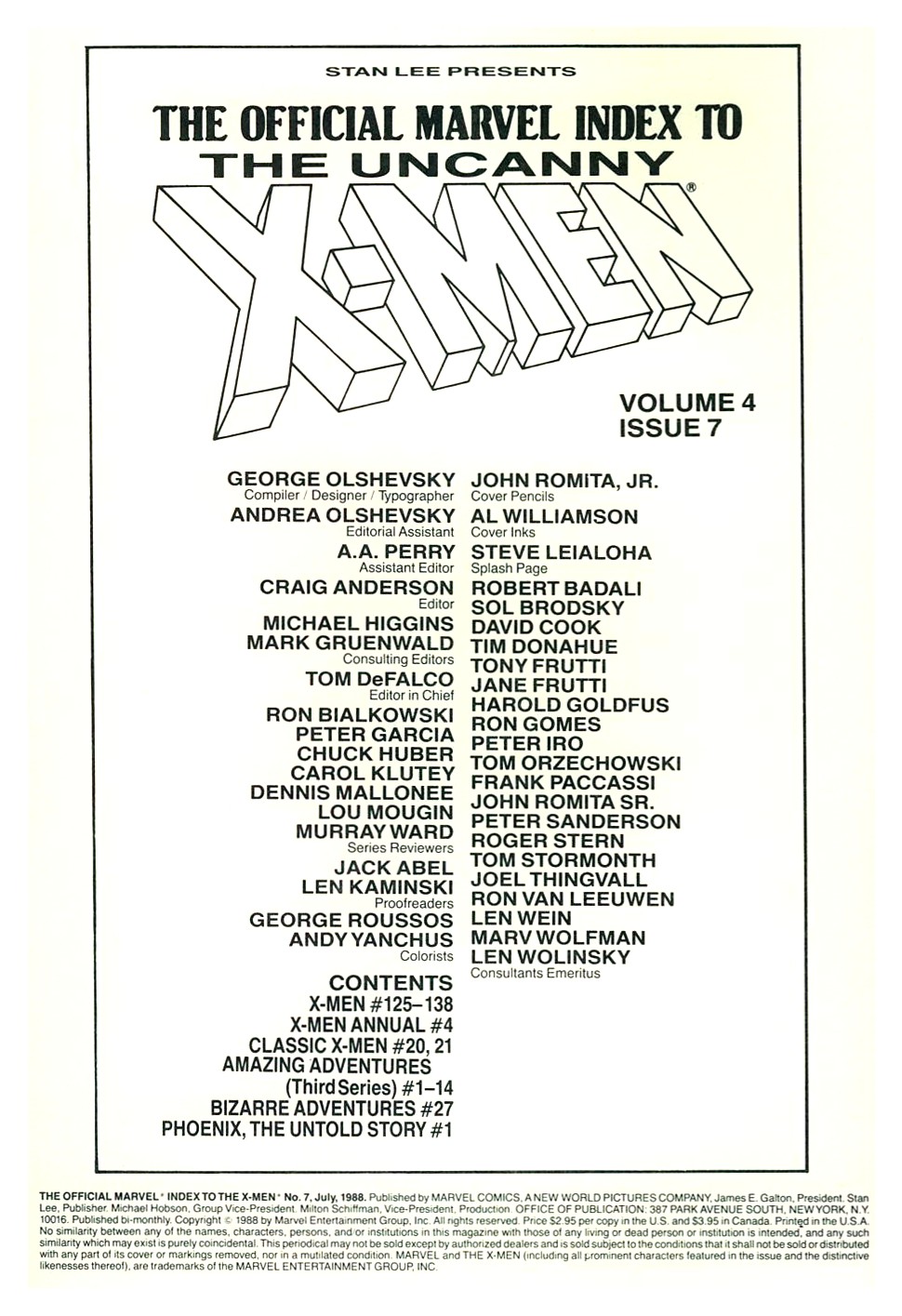 The Official Marvel Index To The X-Men (1987) issue 7 - Page 2