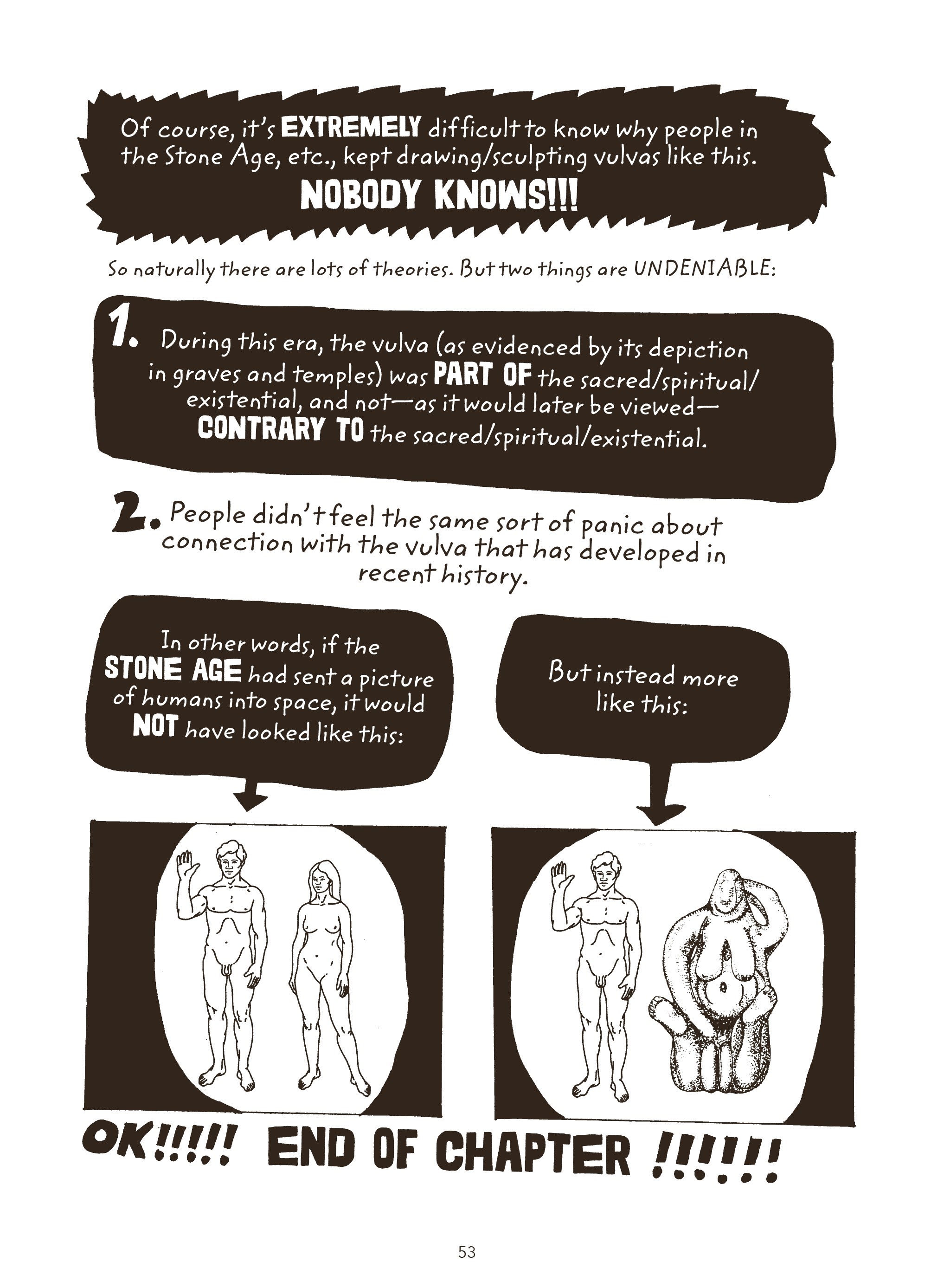 Read online Fruit of Knowledge: The Vulva Vs. The Patriarchy comic -  Issue # TPB - 53